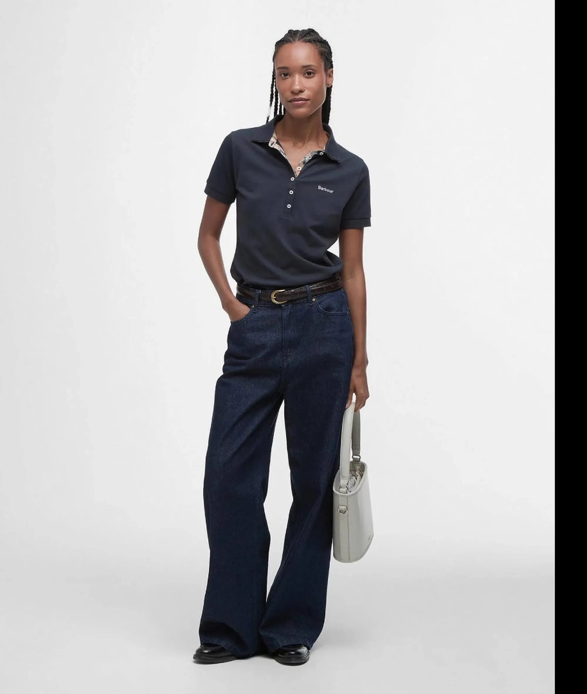 Barbour Polo Portsdown Blu Lml0634 176153