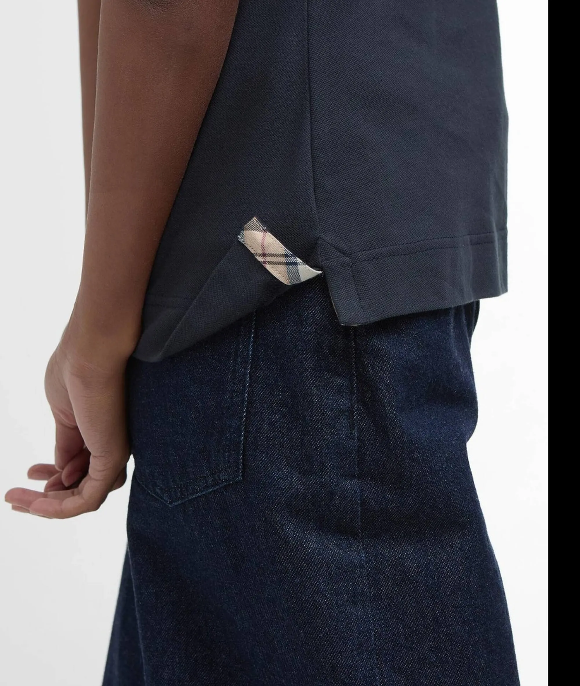 Barbour Polo Portsdown Blu Lml0634 176156