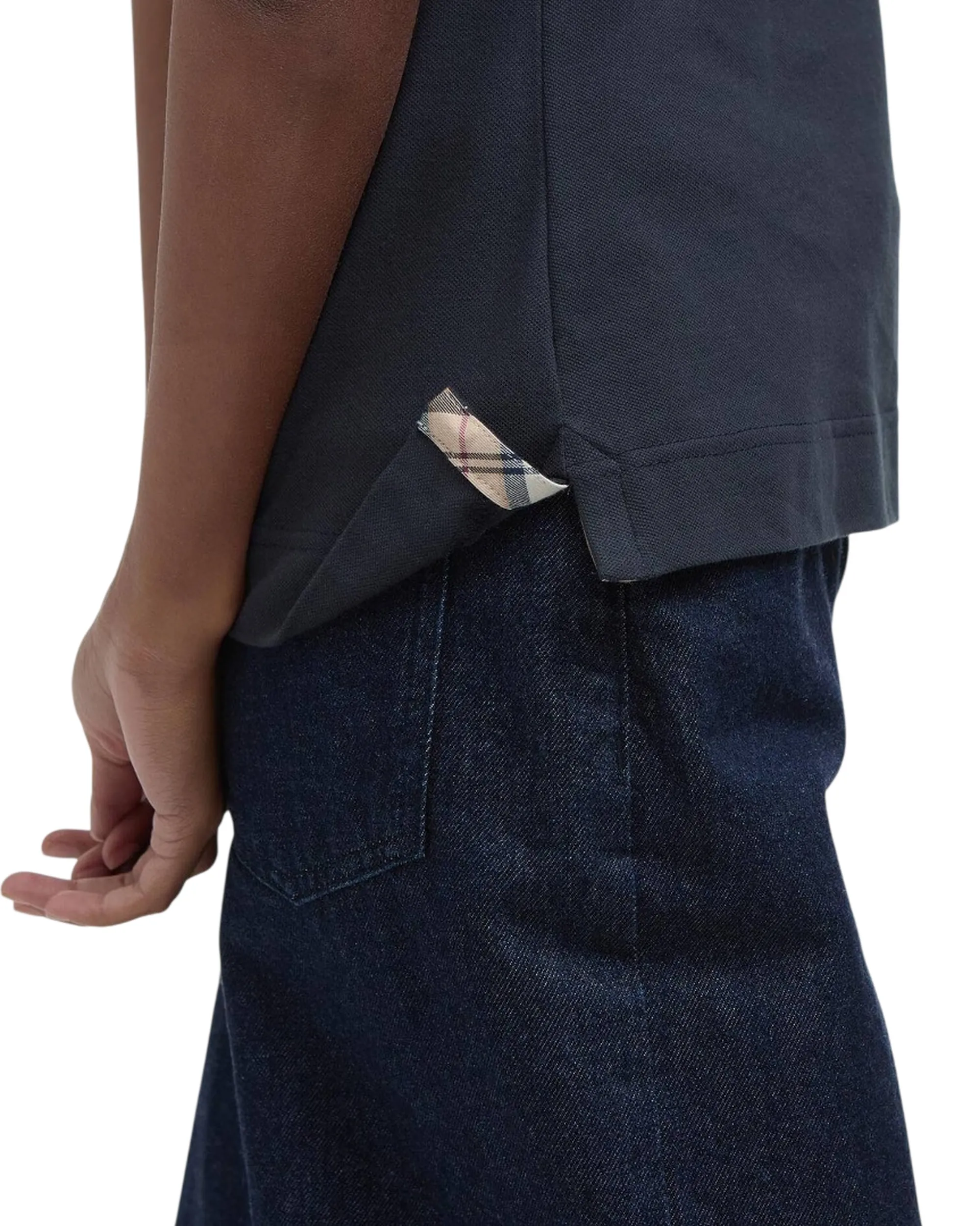 Barbour B'Polo Portsdown' Blu Lml0634 176304