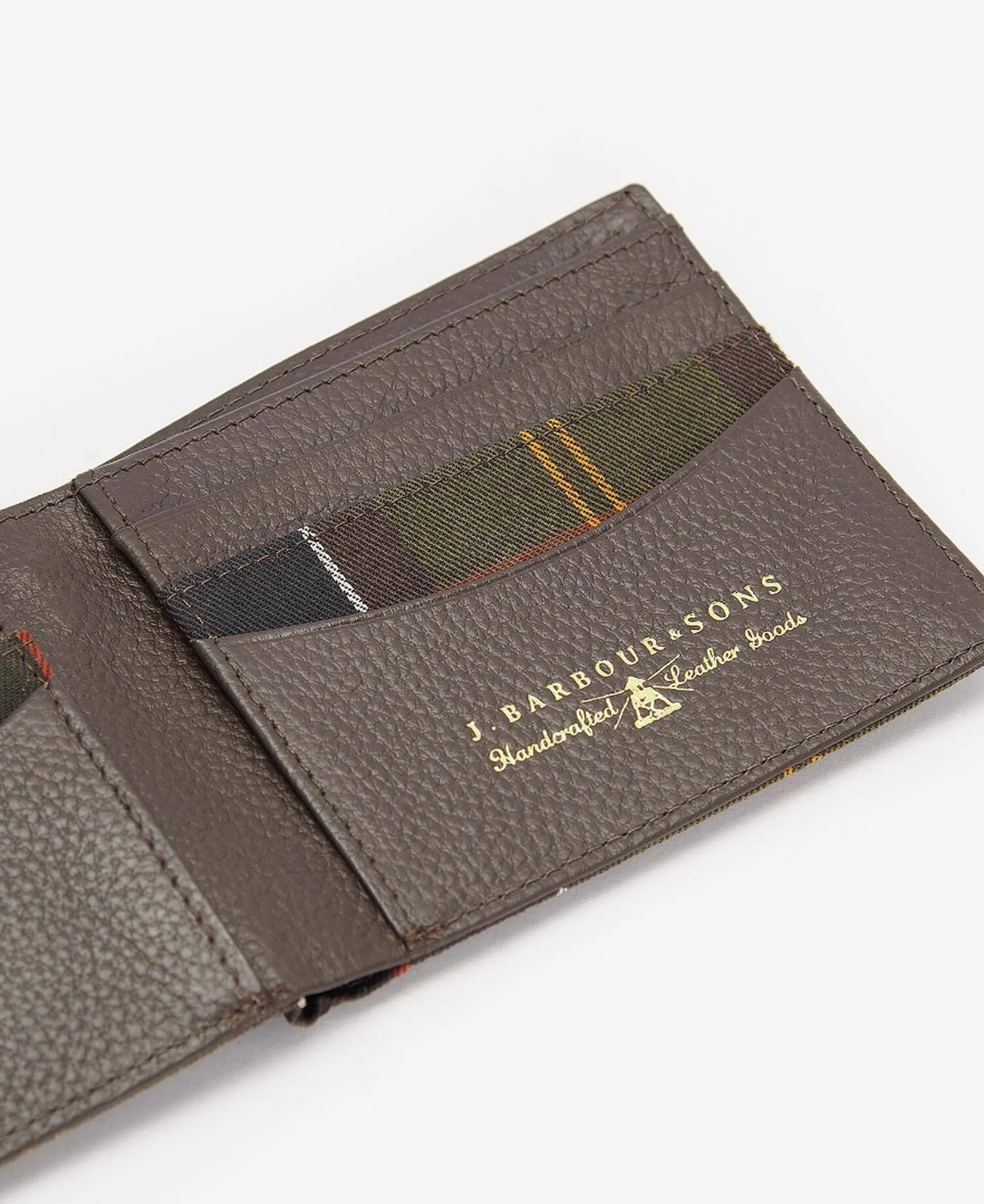 Barbour B'Tartan Wallet' Green Mlg0046 187256