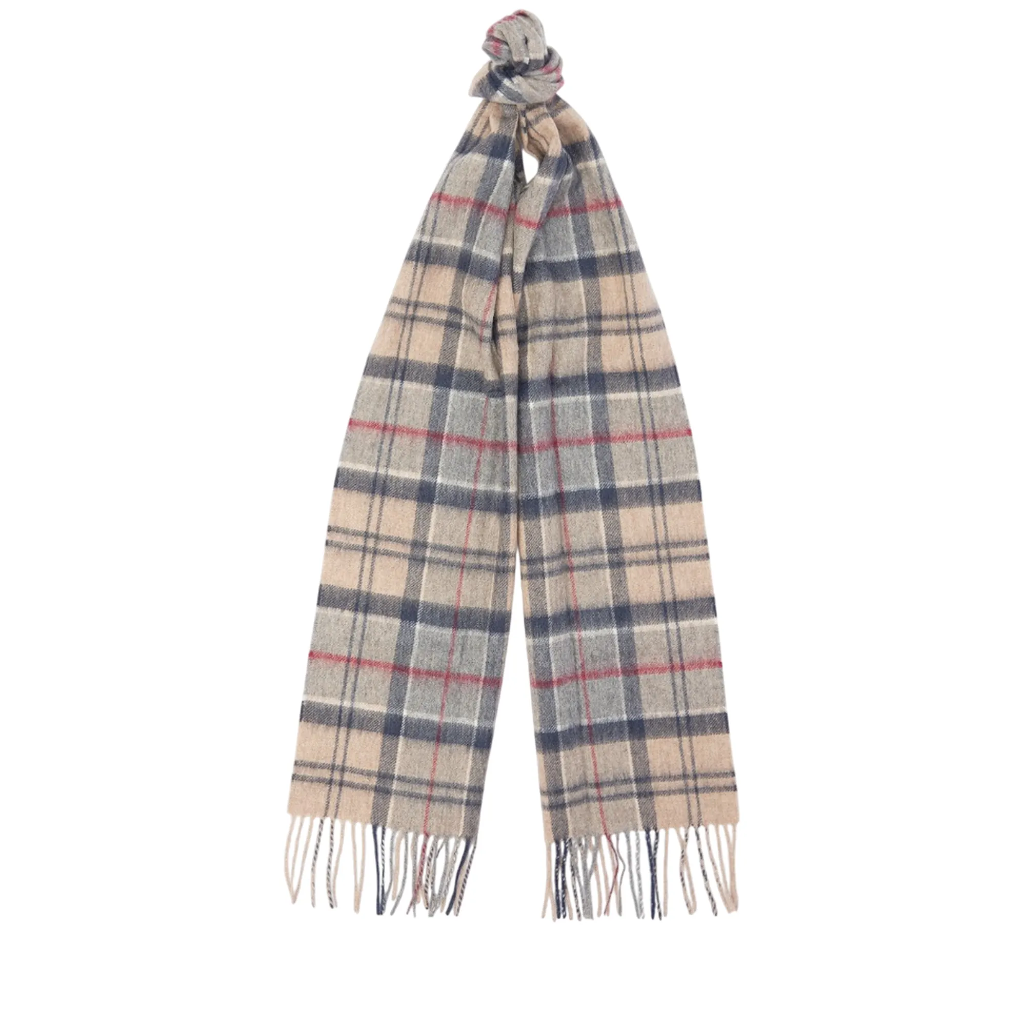Barbour B'Cashmere Tartan Scarf' Beige Usc0002 159252