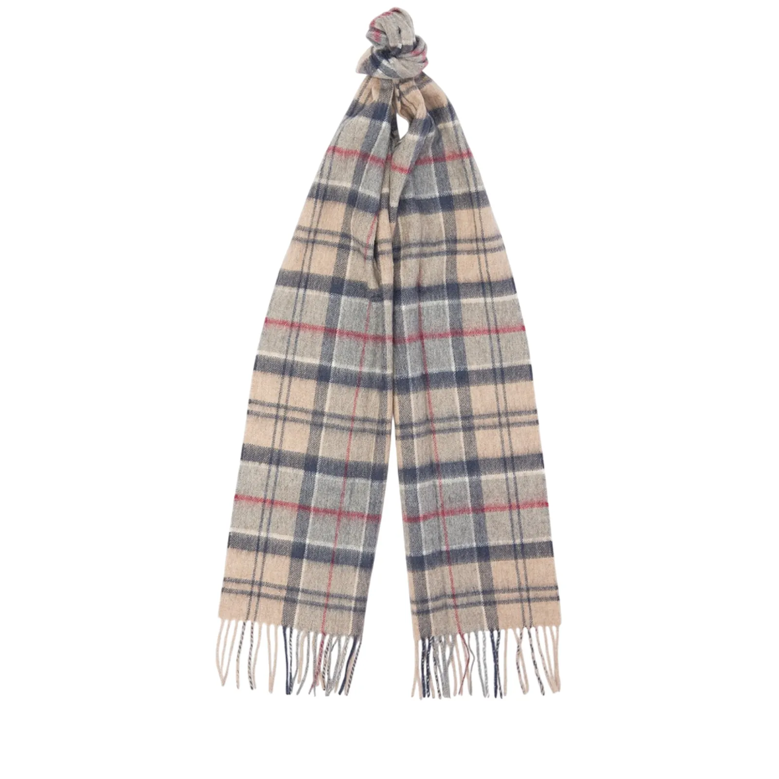 Barbour Sciarpa Cashmere Tartan Beige Usc0002 159252