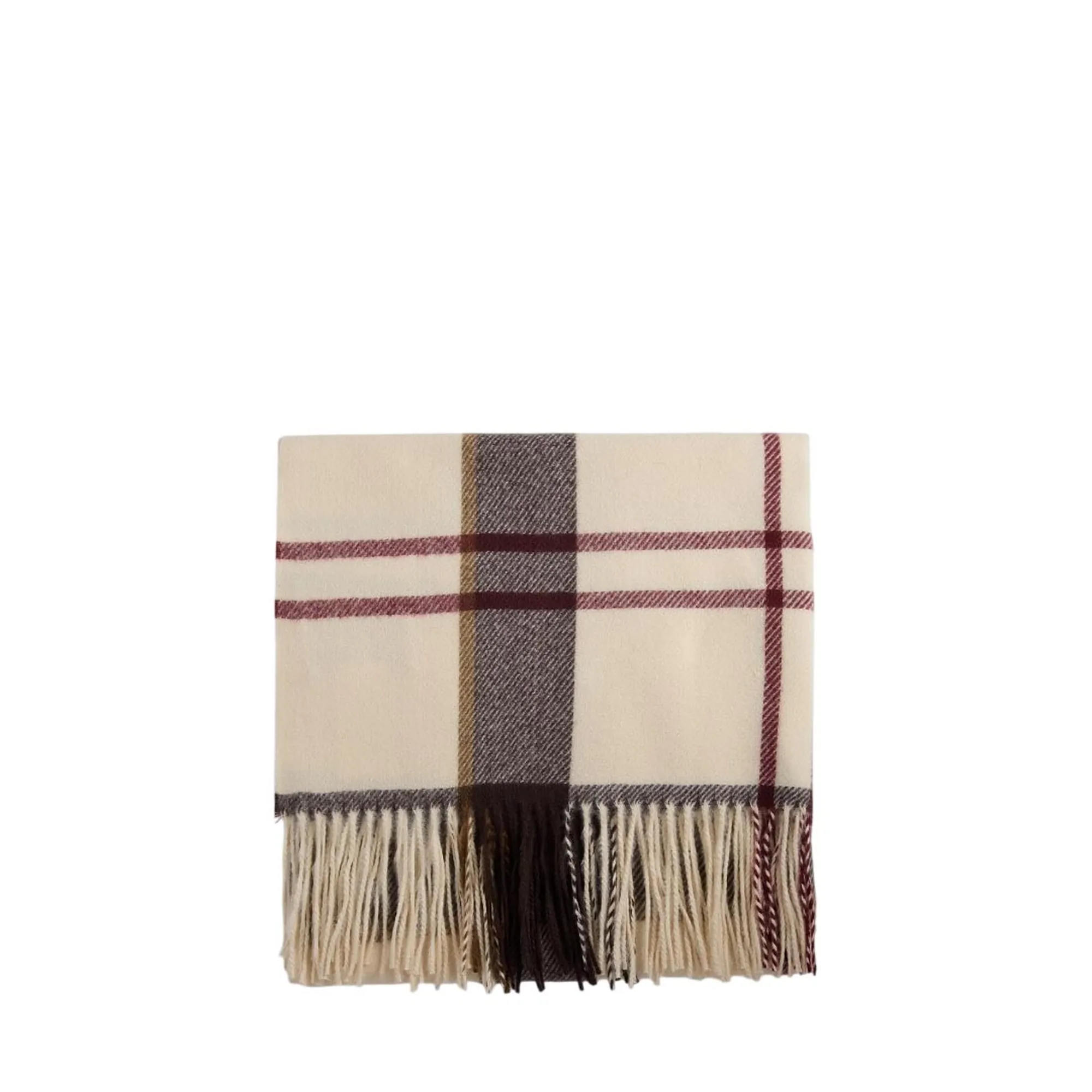 Barbour B'Harriet Tartan Scarf ' Cream Lcs0494 194918