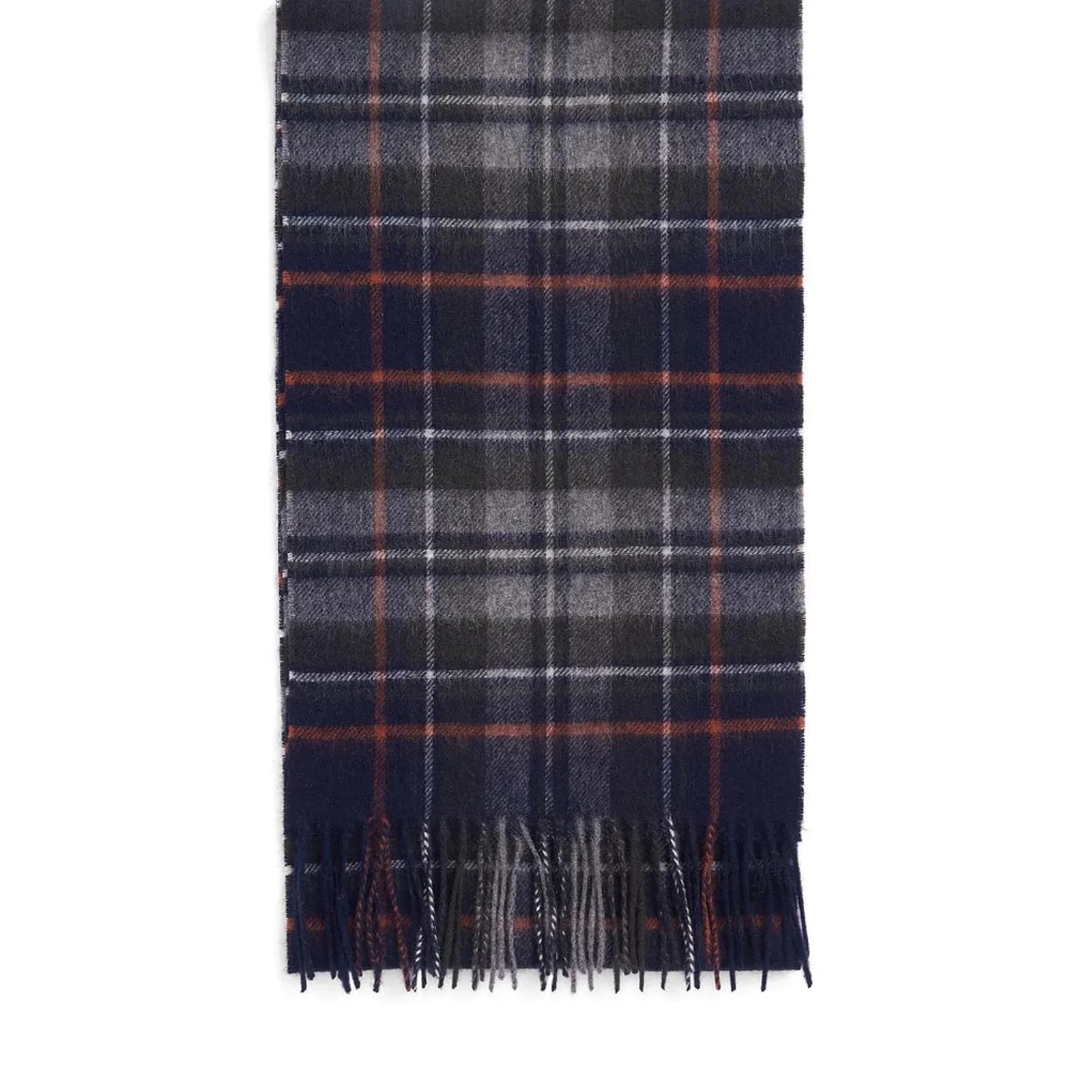 Barbour Sciarpa New Check Tartan Blu Usc0137 158875