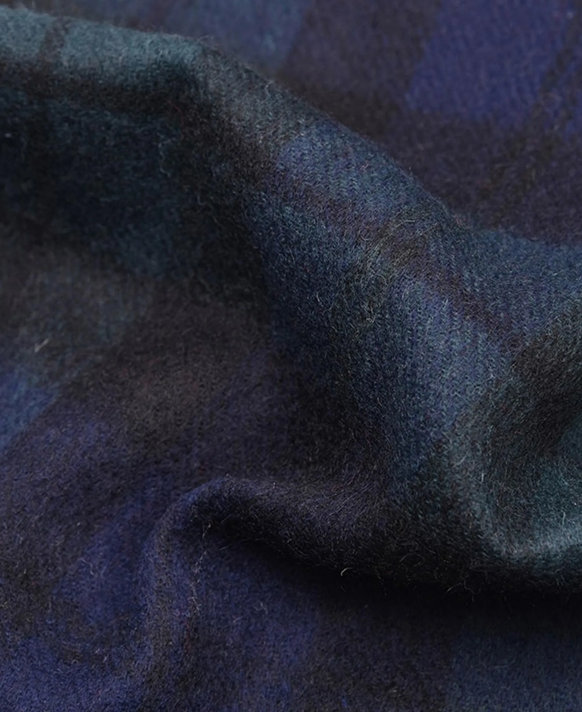 Barbour B'New Check Tartan Scarf' Black Usc0137 71998