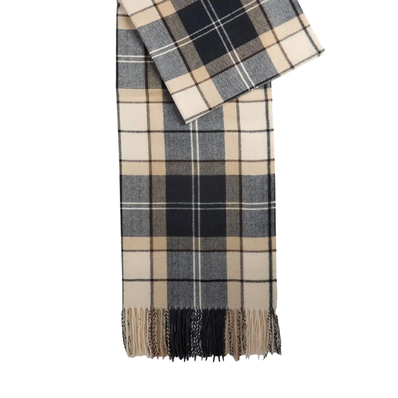 Barbour Sciarpa Stanway Crema Lsc0426 194930