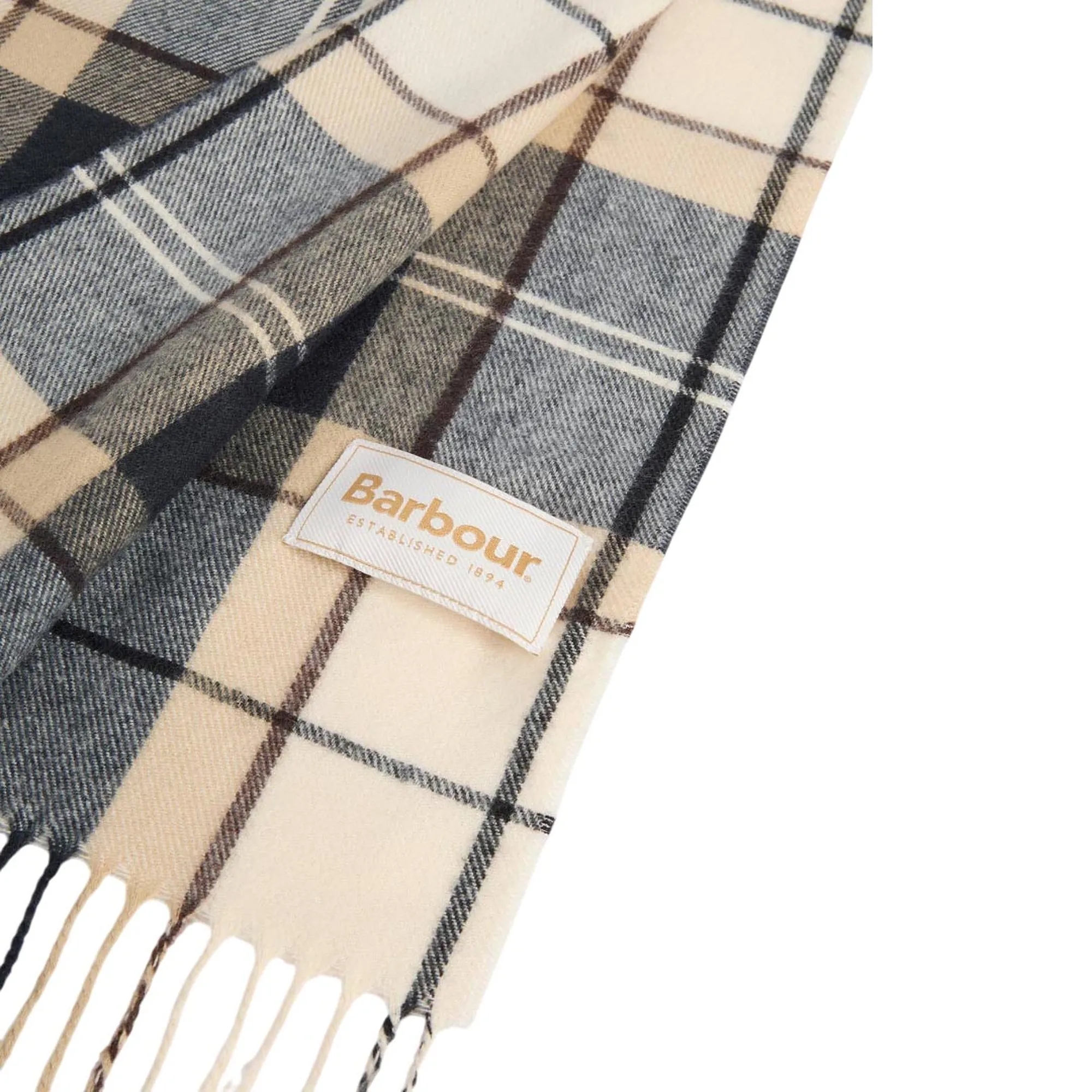 Barbour B'Stanway Scarf' Cream Lsc0426 194932