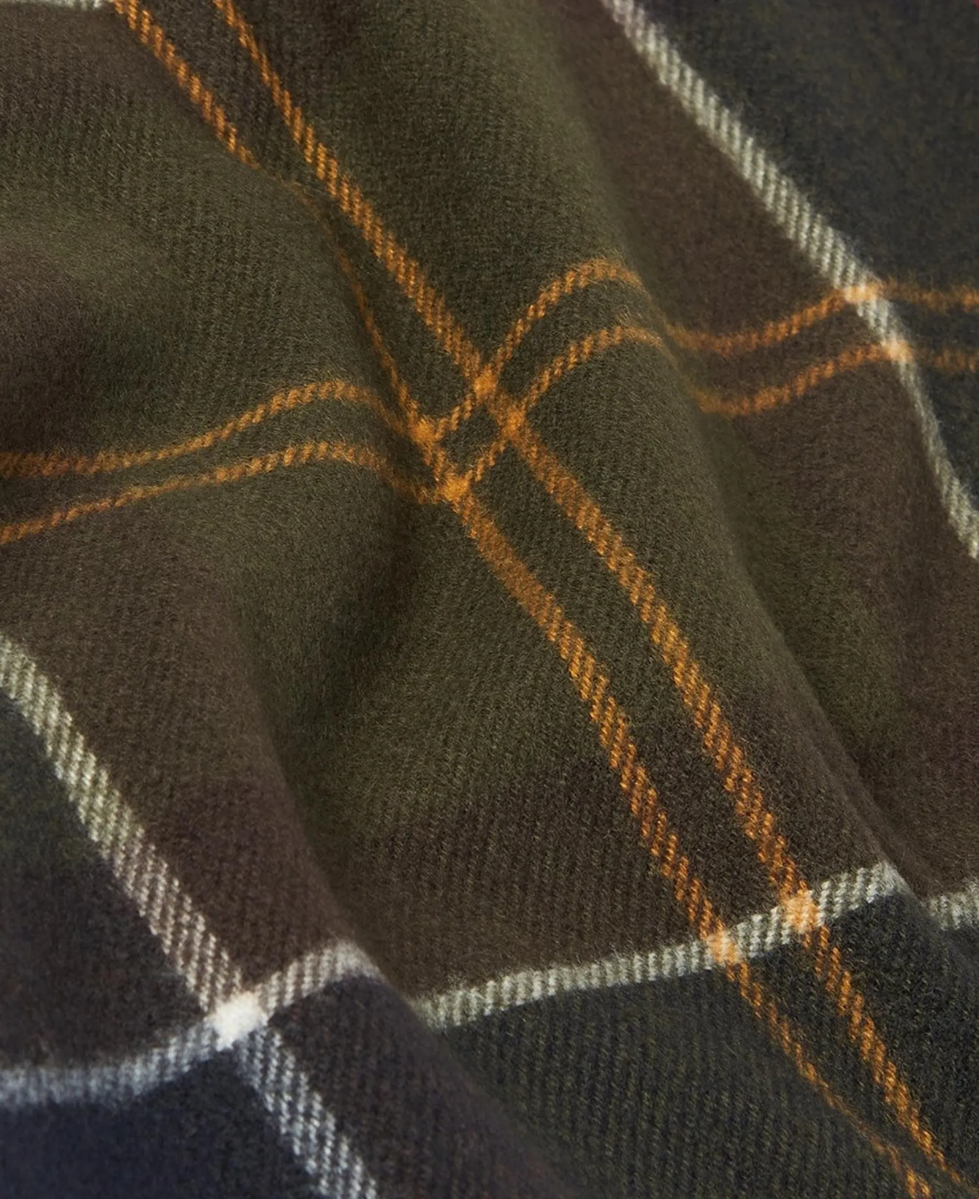 Barbour Sciarpa Stanway Verde Lsc0426 94192
