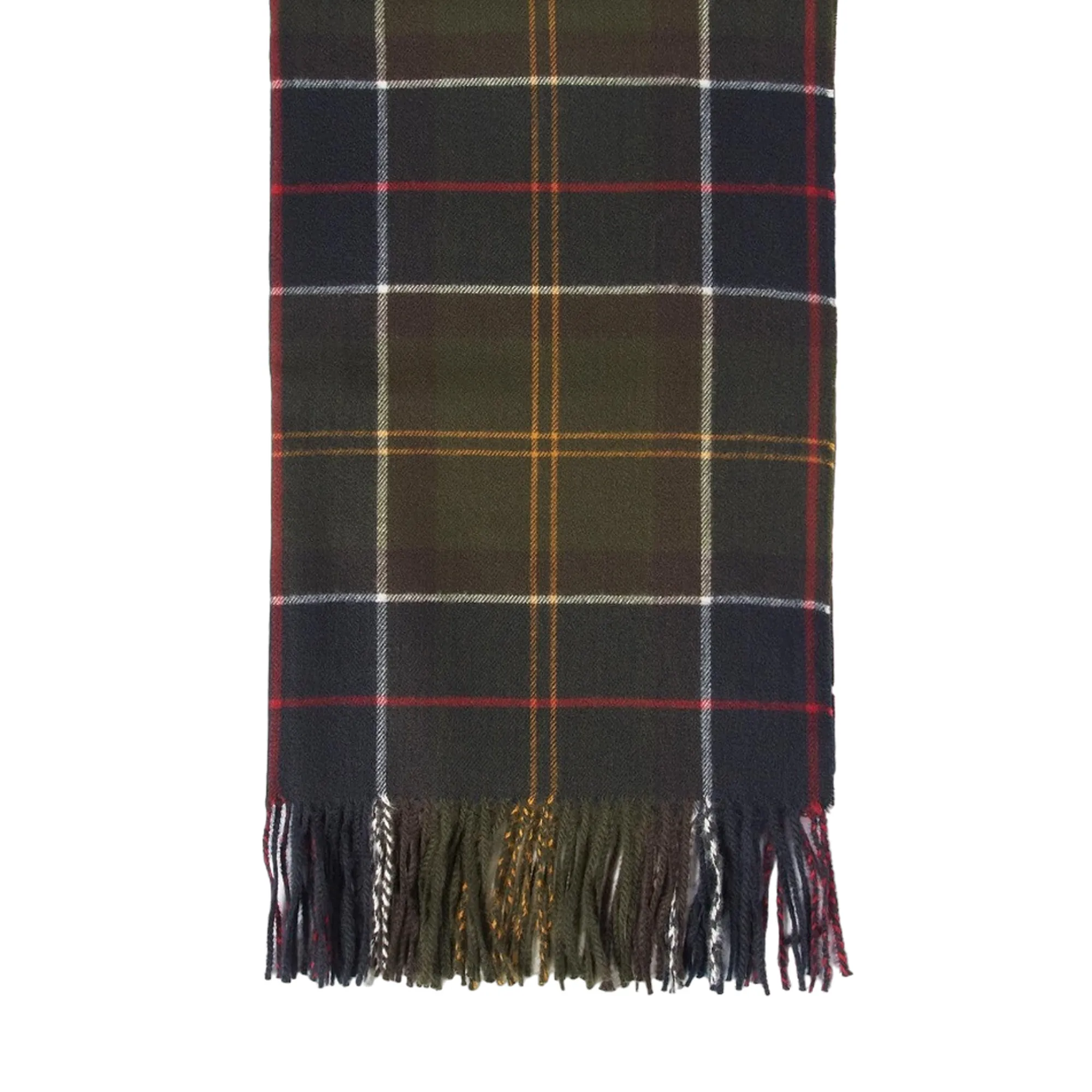 Barbour Sciarpa Stanway Verde Lsc0426 94389