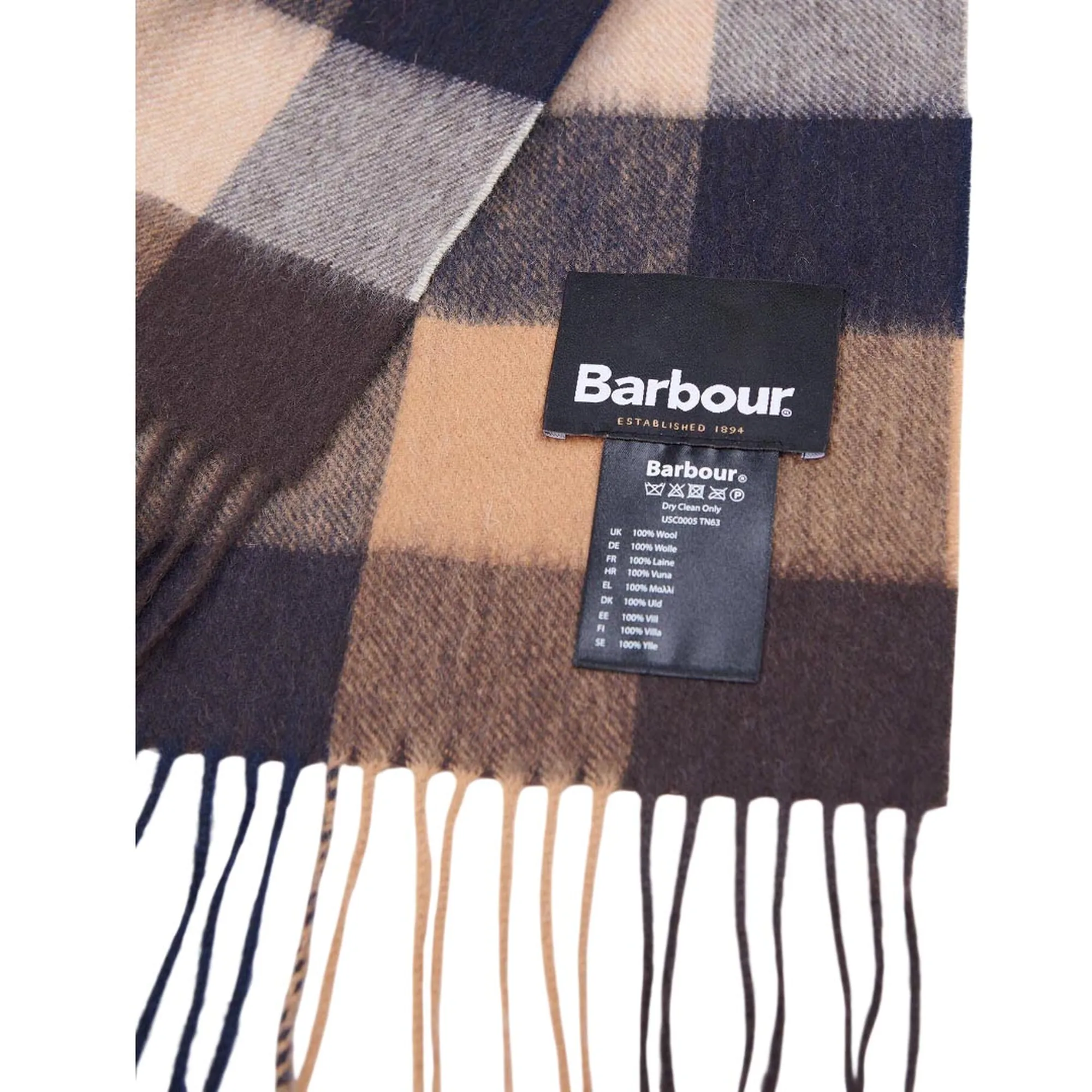 Barbour Sciarpa Tattersall Multicolor Usc0005 187838