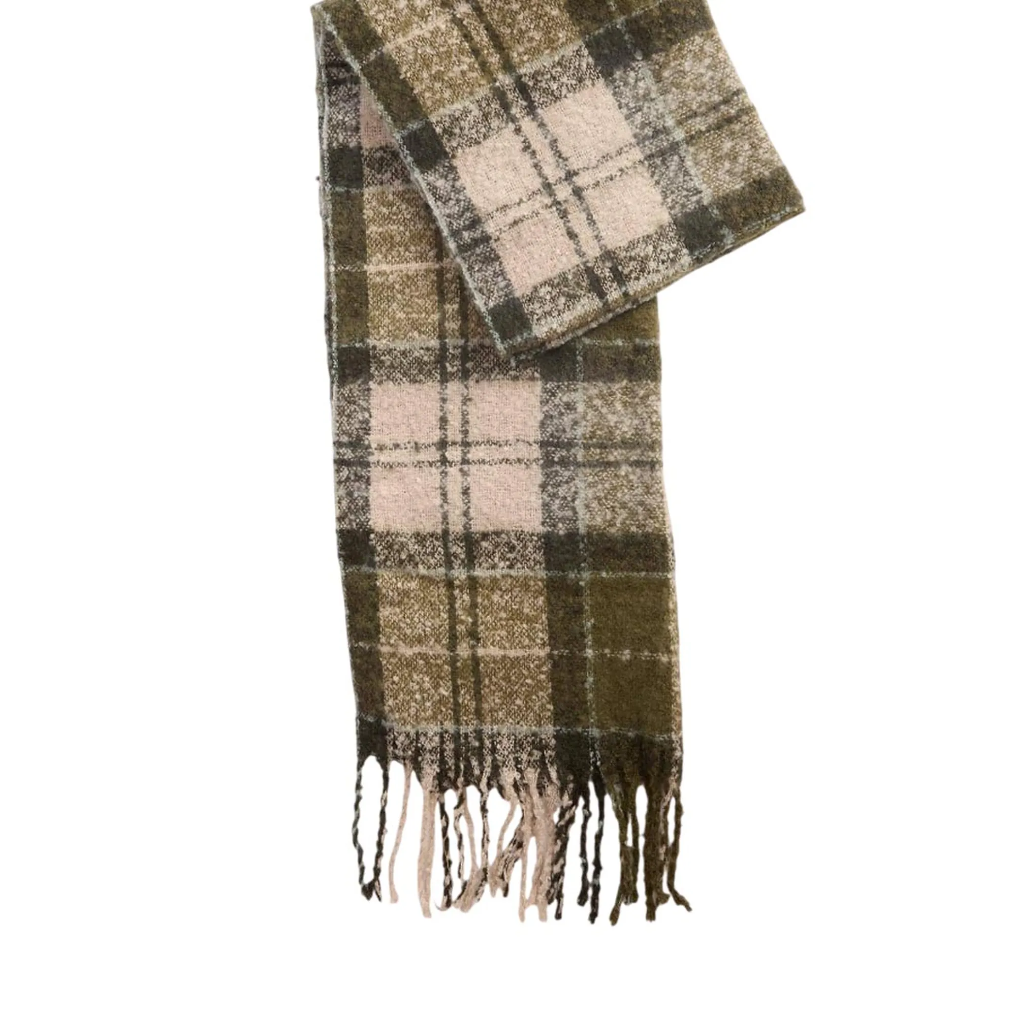 Barbour B'Saltburn Tartan Hat And Scarf Set' Green Lgs0077 195135