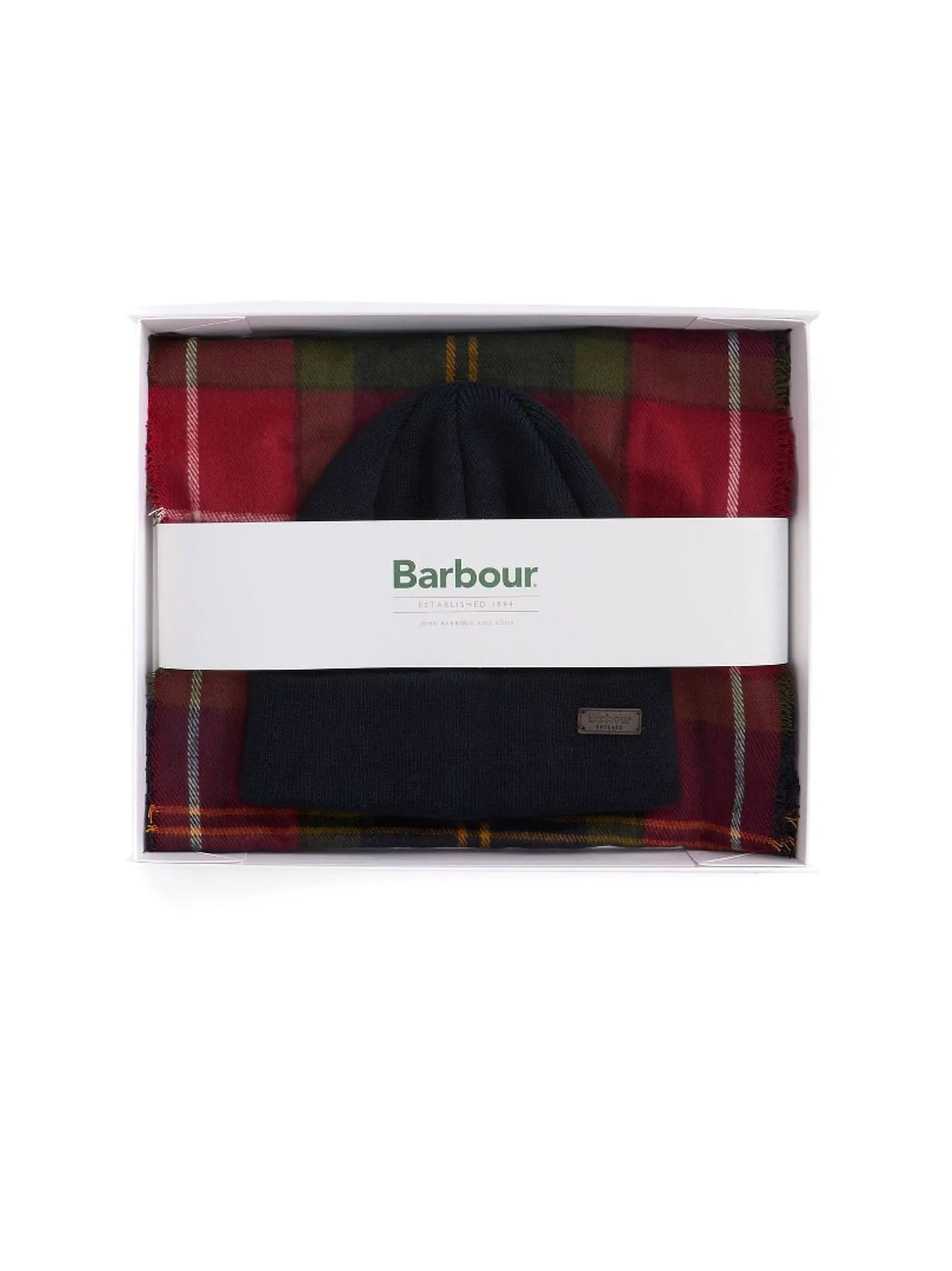 Barbour B'Set With Swinton Hat And Galingale Scarf' Red Mgs0079 158304