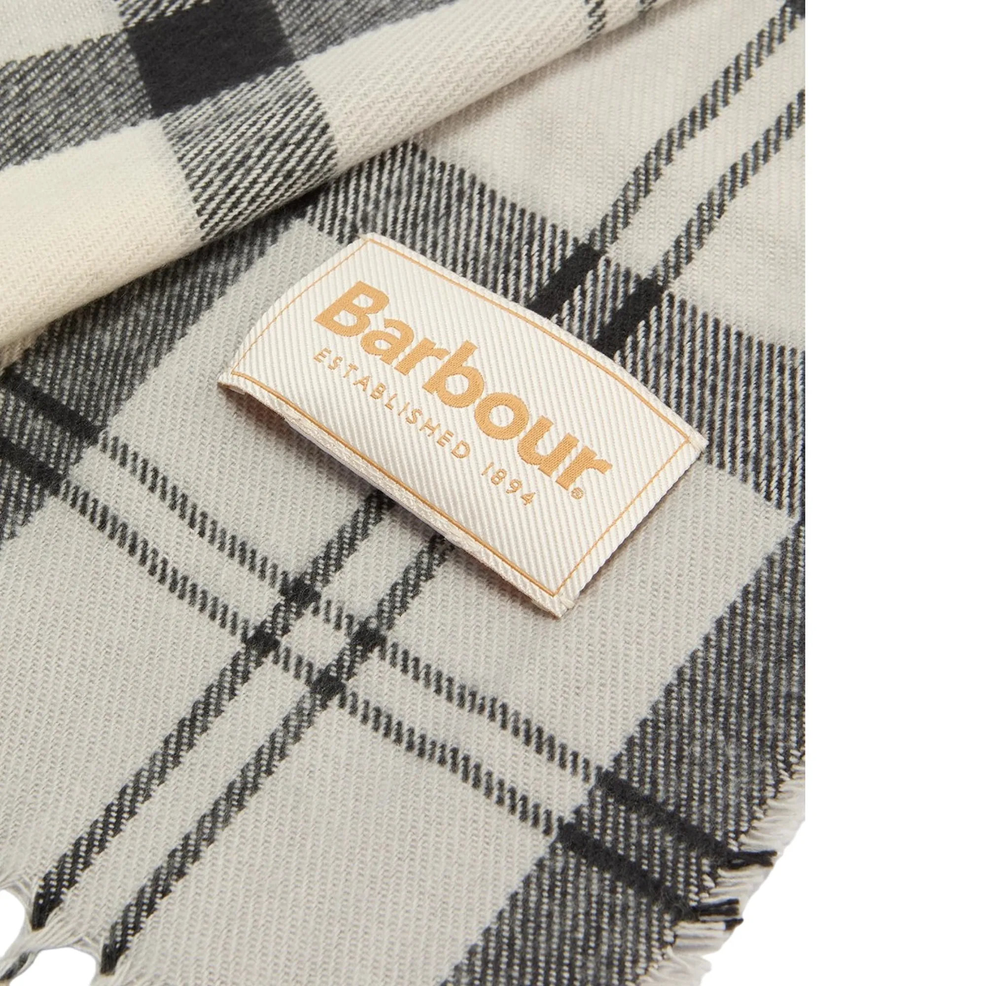 Barbour B'Scarf + Dover Hat Set' Off-White Lgs0054 158853