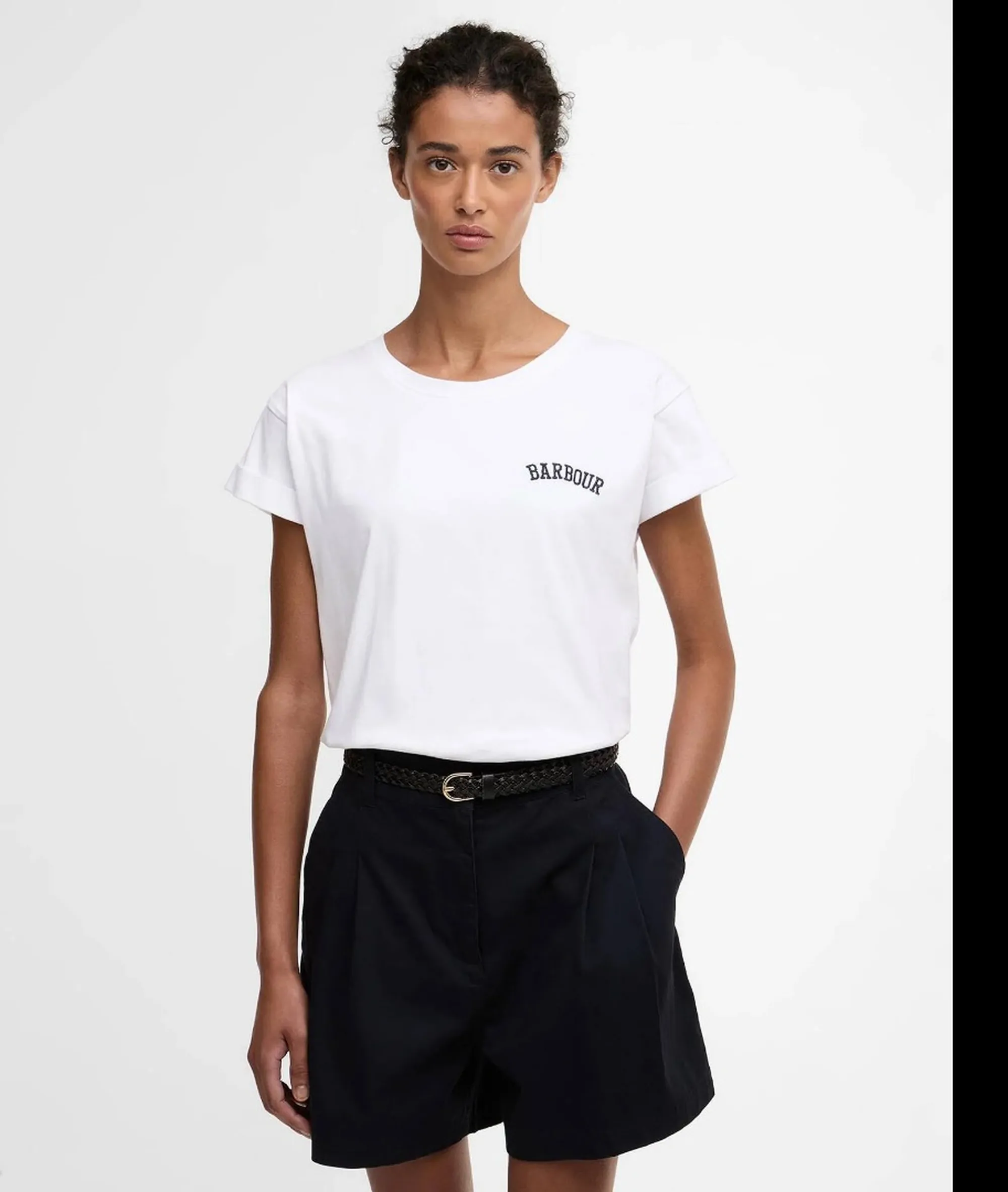 Barbour T-Shirt Bede Bianco Lts0718 176147