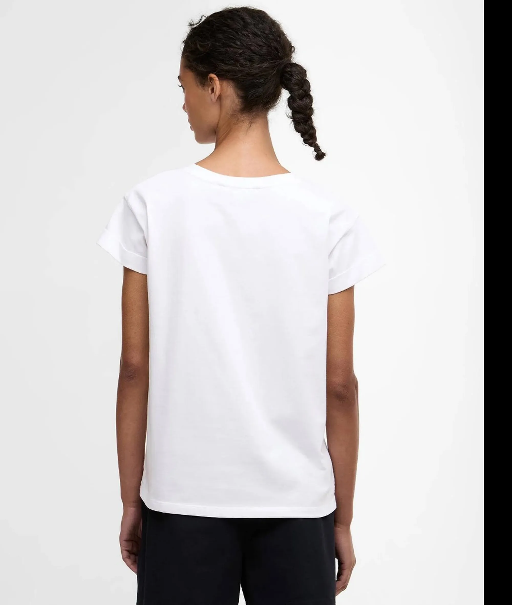 Barbour T-Shirt Bede Bianco Lts0718 176149