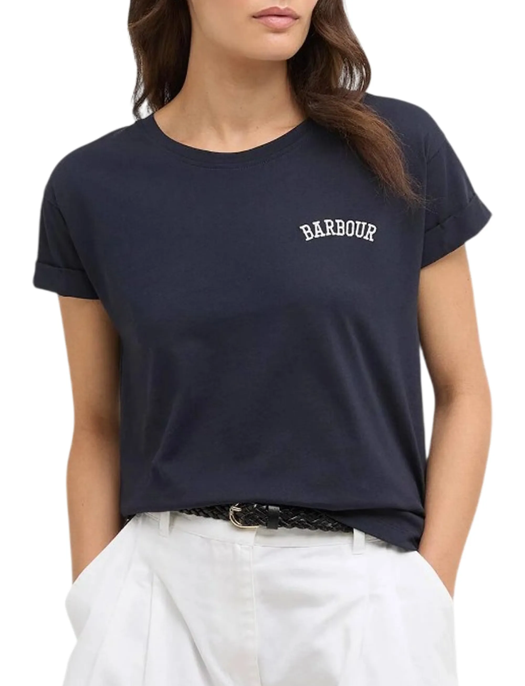 Barbour B'T-Shirt Bede' Blu Lts0718 176224