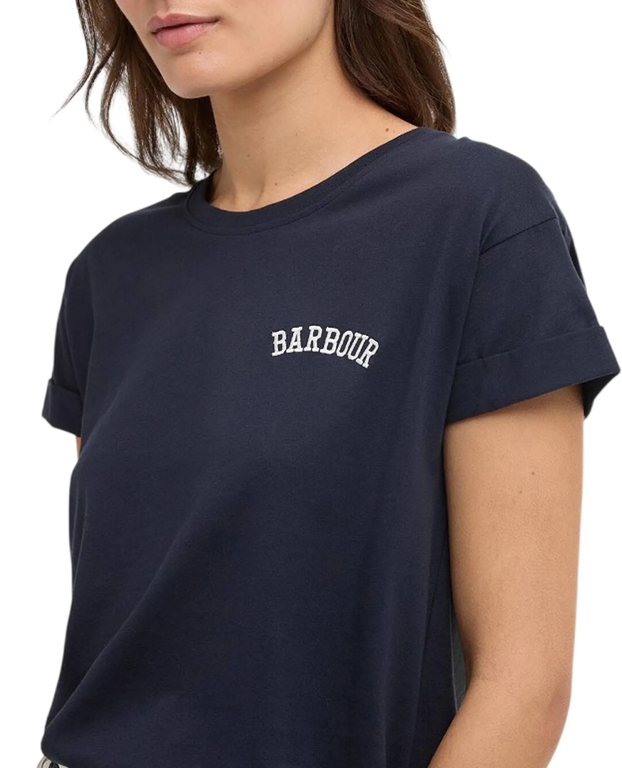 Barbour B'T-Shirt Bede' Blu Lts0718 176227