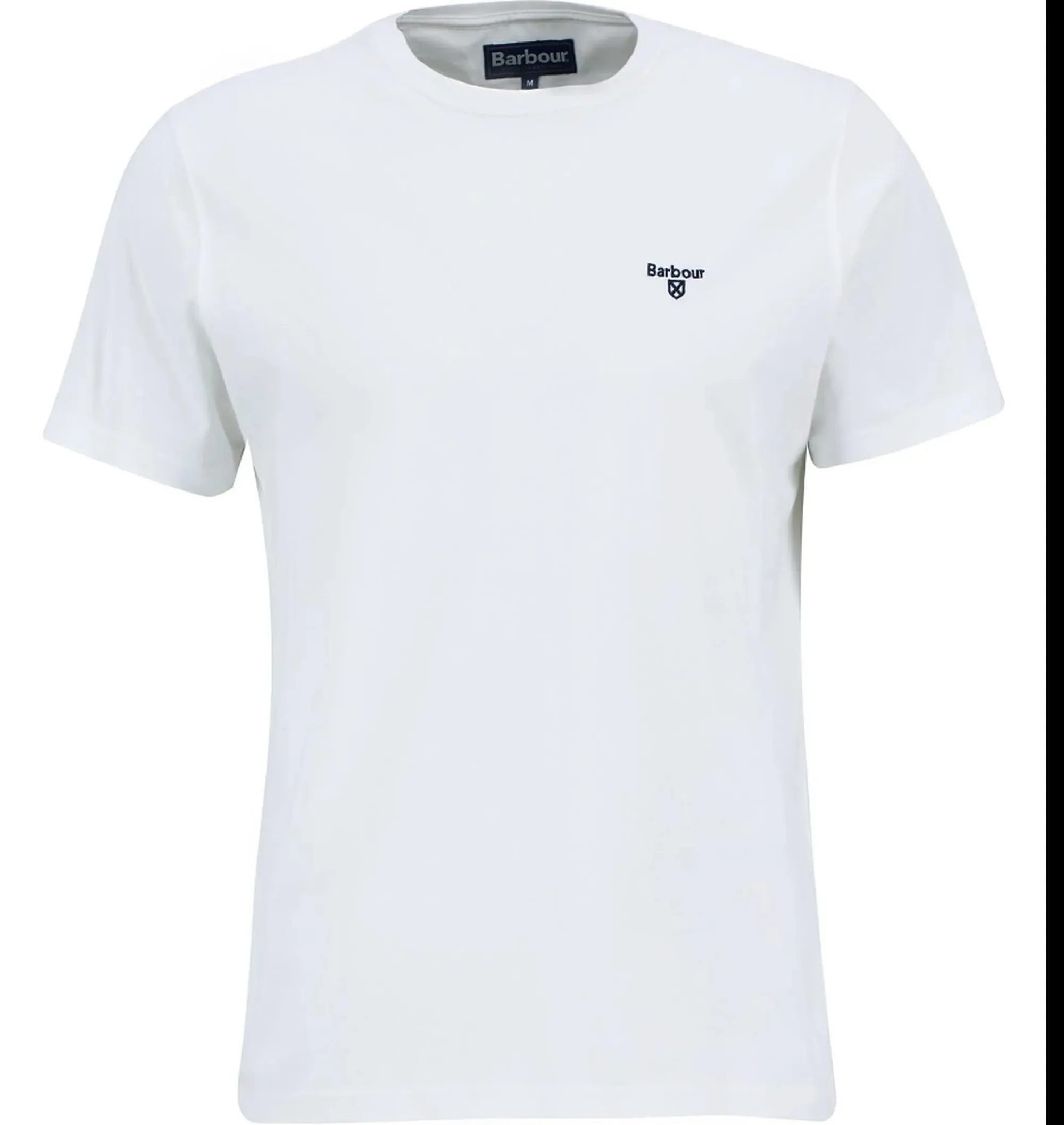 Barbour T-Shirt Essential Bianco Mts0331 176108