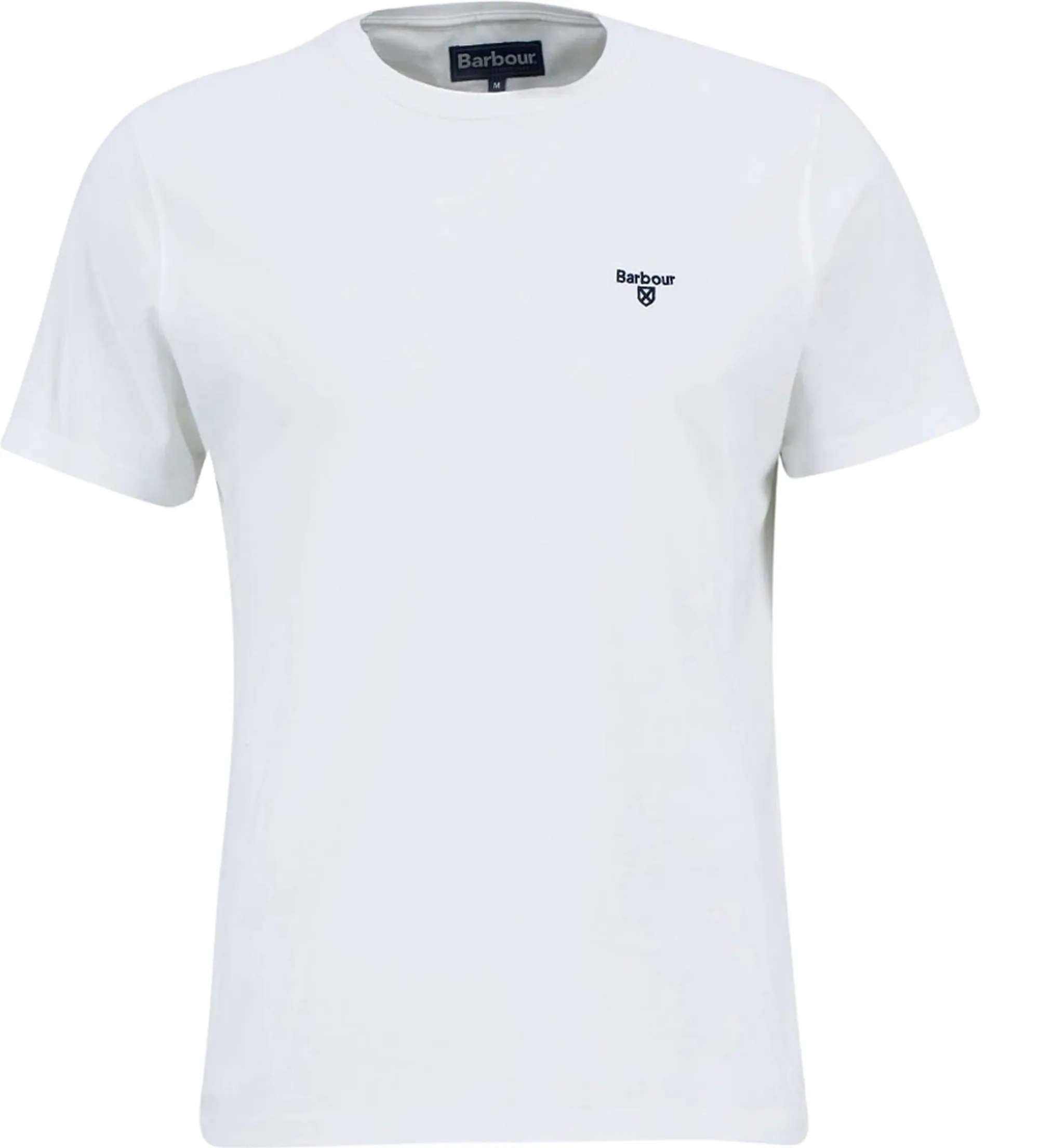 Barbour T-Shirt Essential Bianco Mts0331 177076