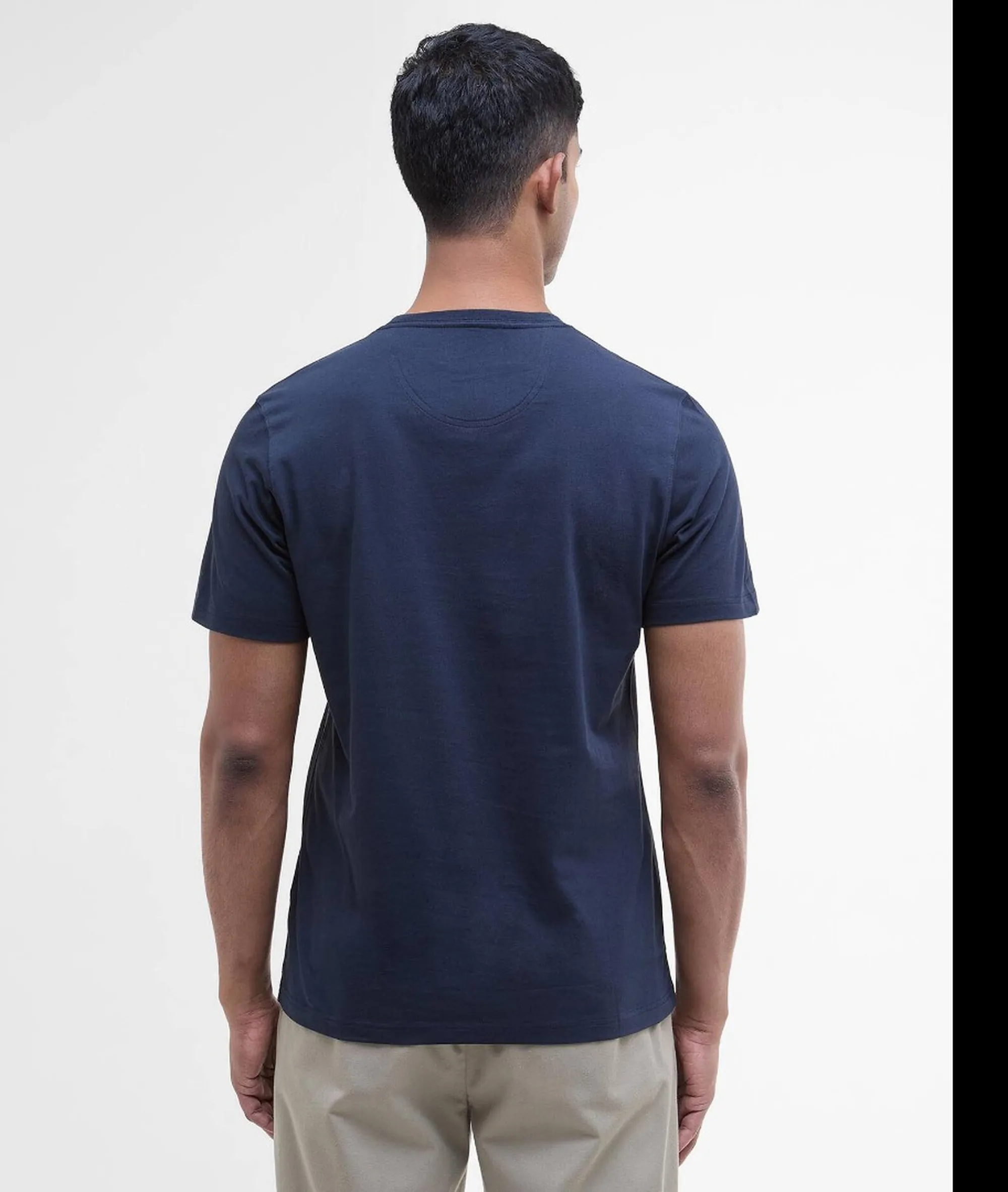Barbour T-Shirt Essential Blu Mts0331 176105