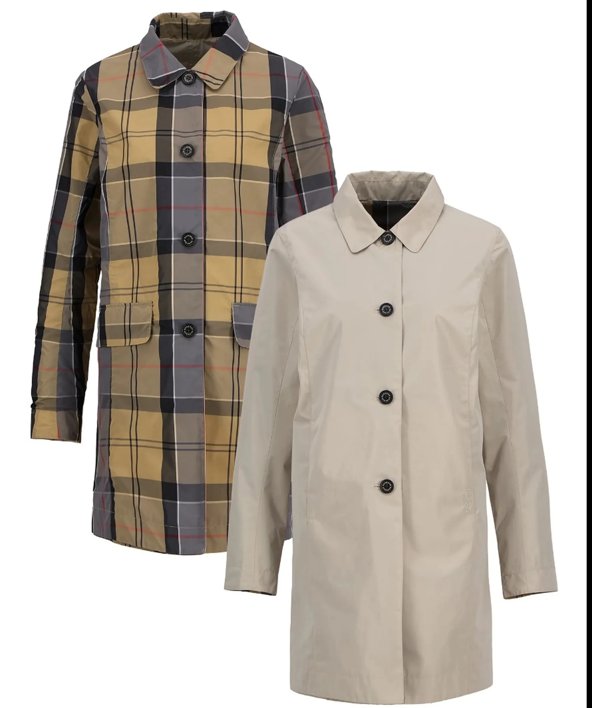 Barbour Trench Babbity Reversibile Beige Lps0233 176130