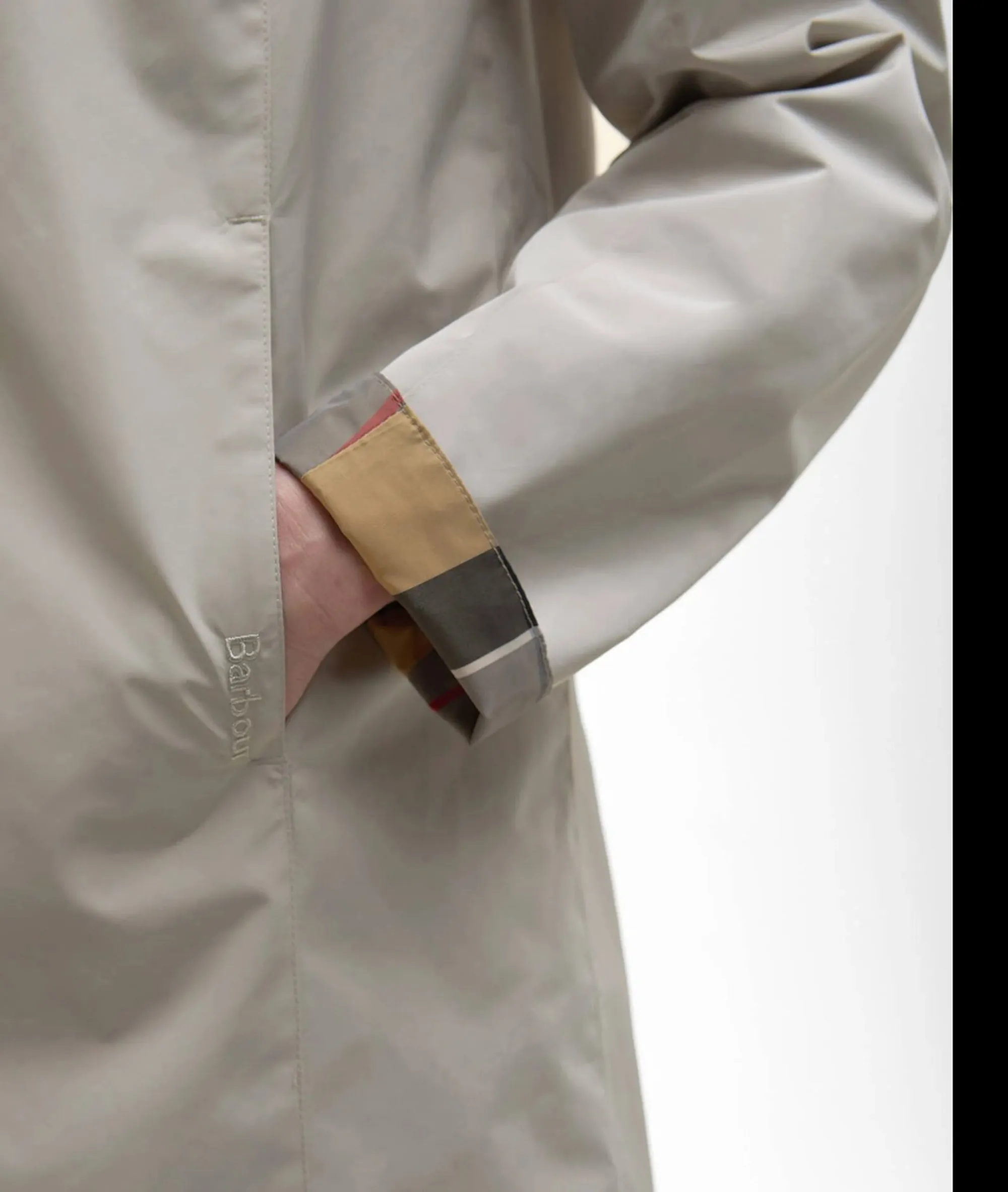 Barbour Trench Babbity Reversibile Beige Lps0233 176134