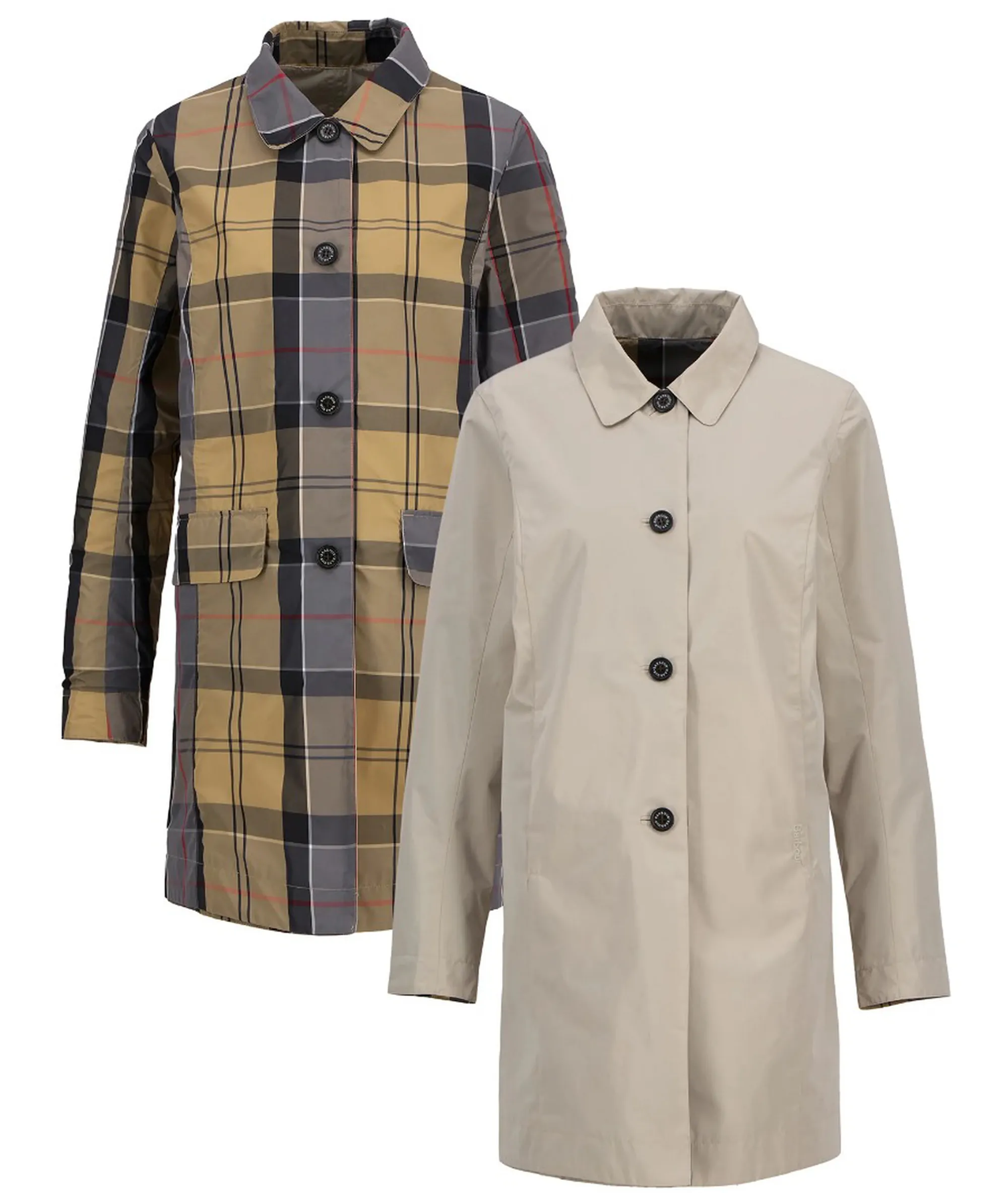 Barbour B'Reversible Babbity Trench Coat' Beige Lps0233 176288