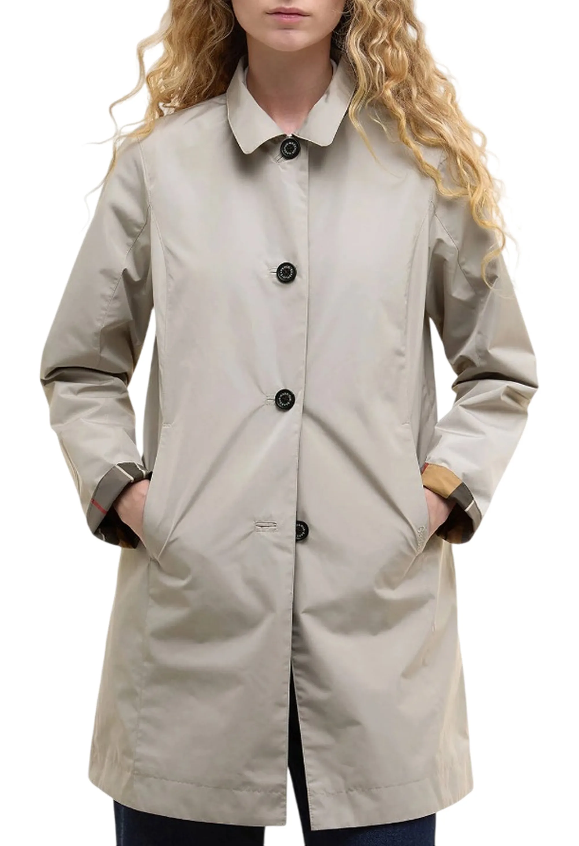 Barbour B'Reversible Babbity Trench Coat' Beige Lps0233 176290