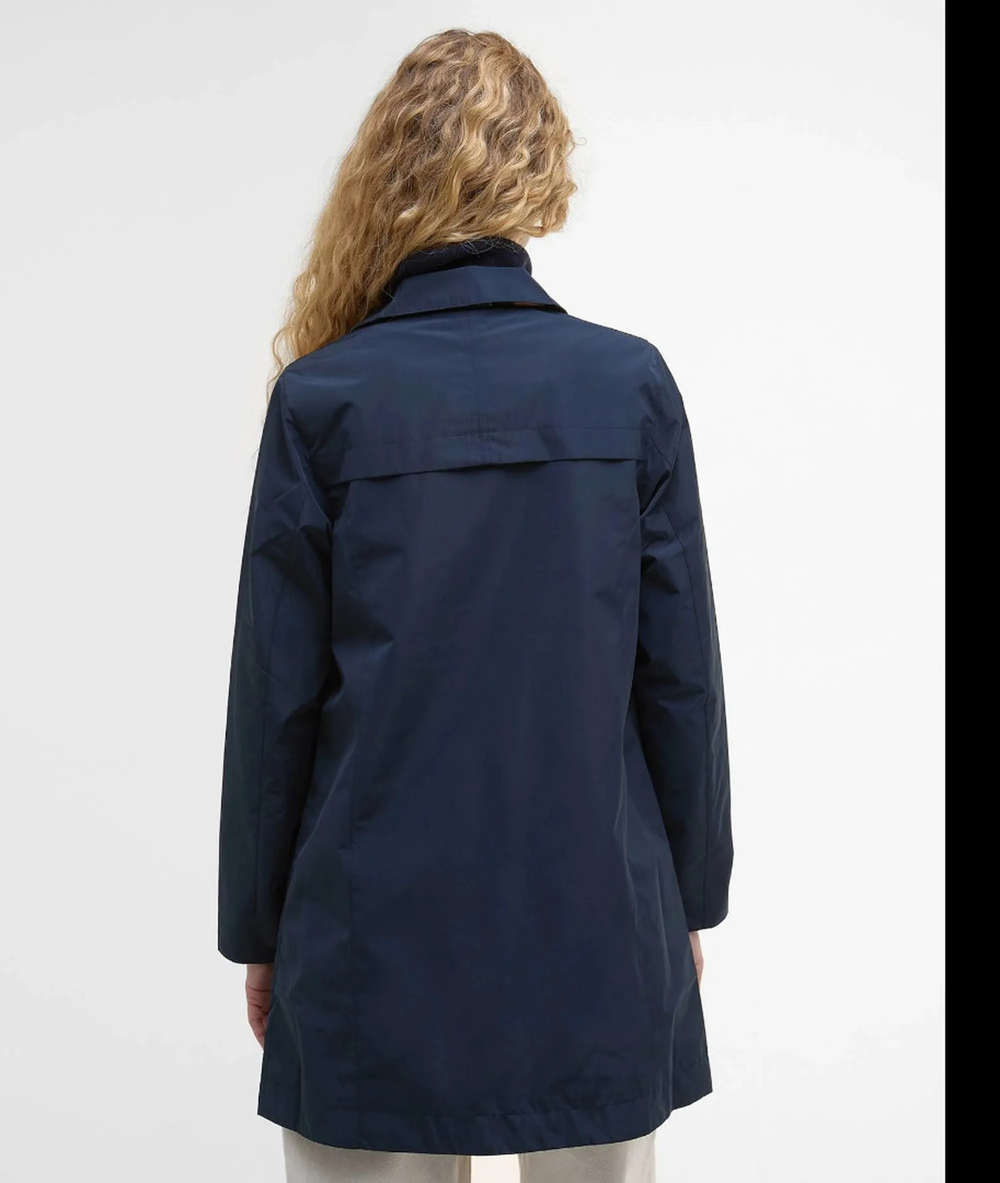 Barbour Trench Babbity Reversibile Blu Lps0233 176124