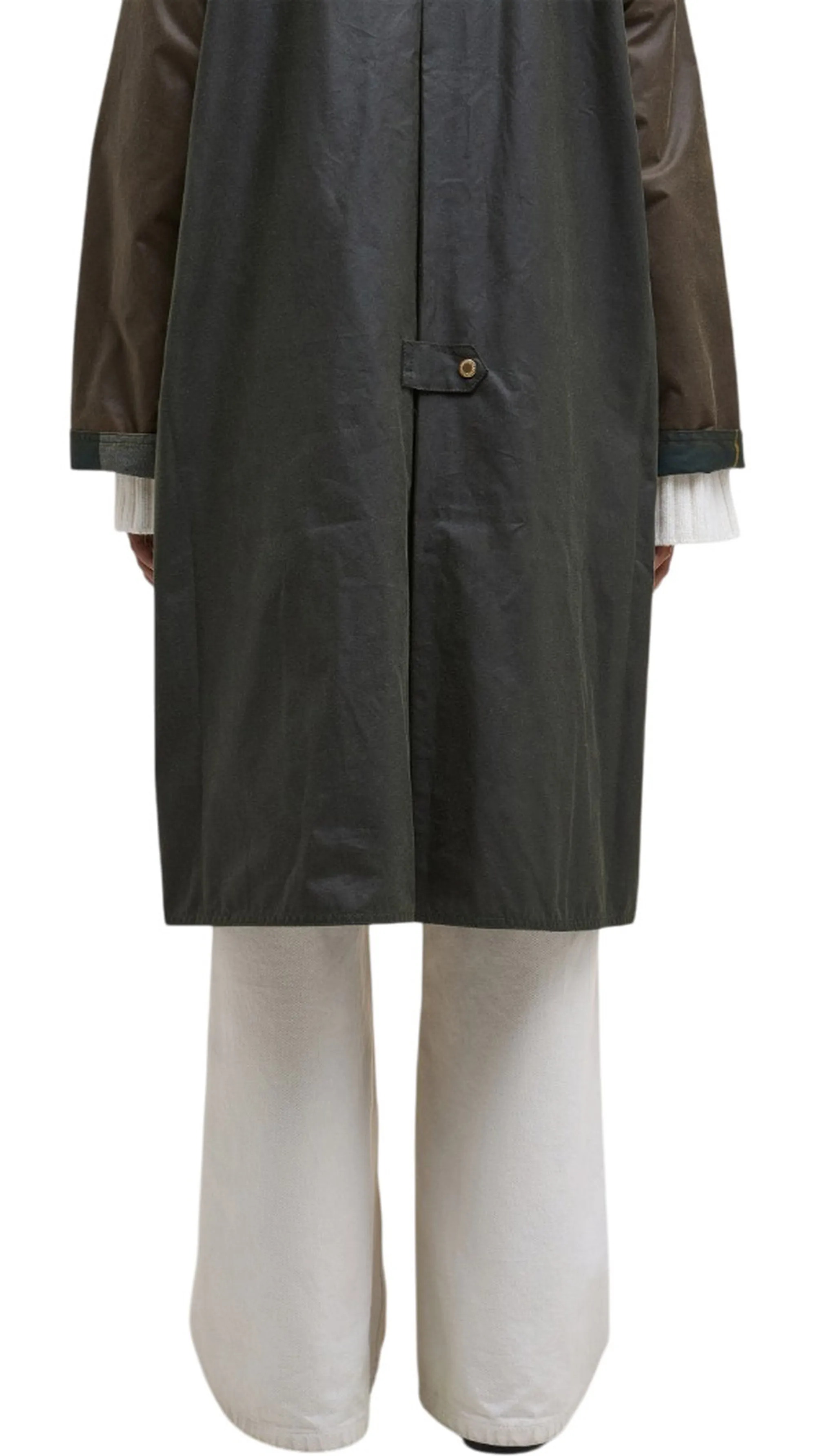Barbour B'Trench Evette Wax' Olive Lwx1485 160285