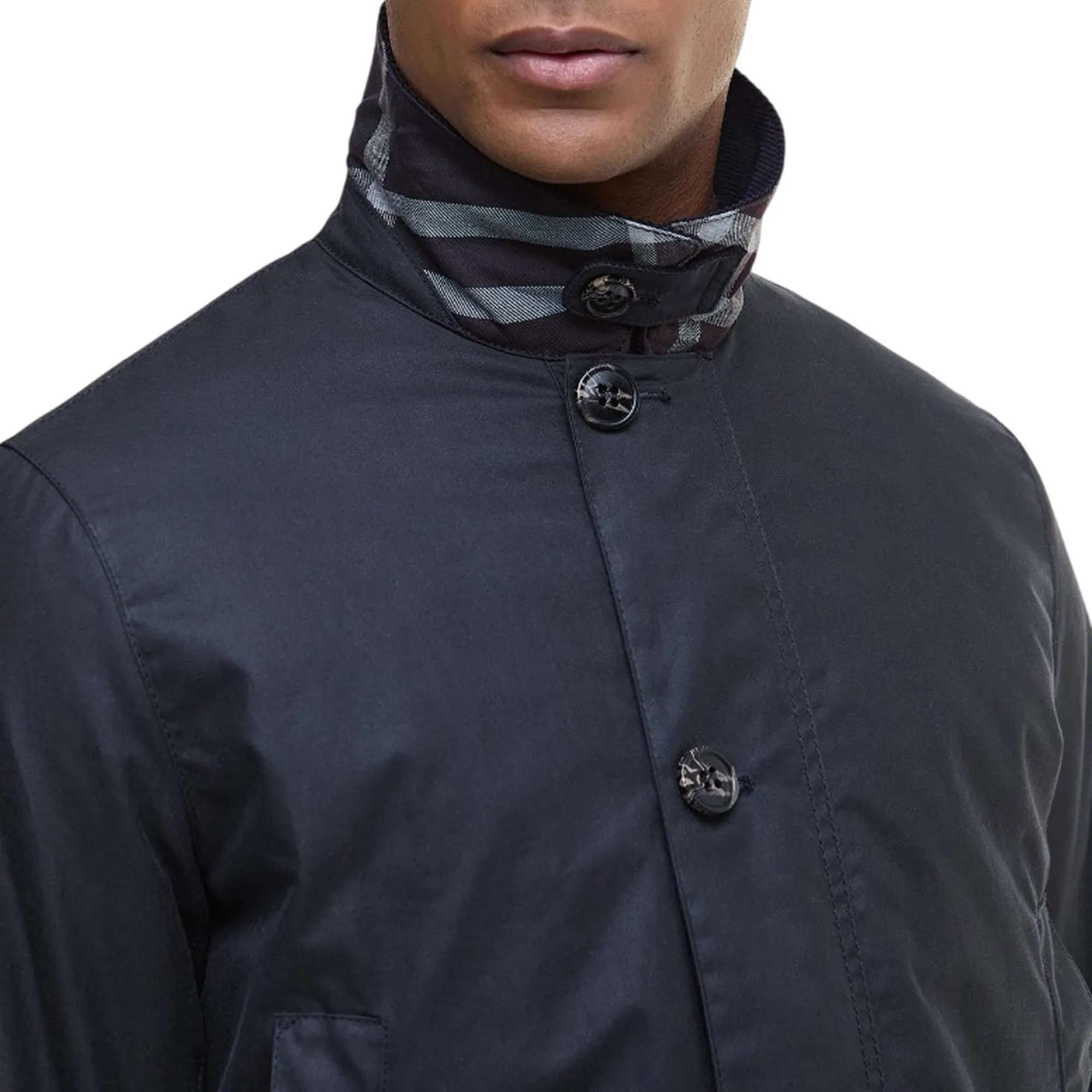Barbour Trench Mac Wax Blu Mwx1861 166485