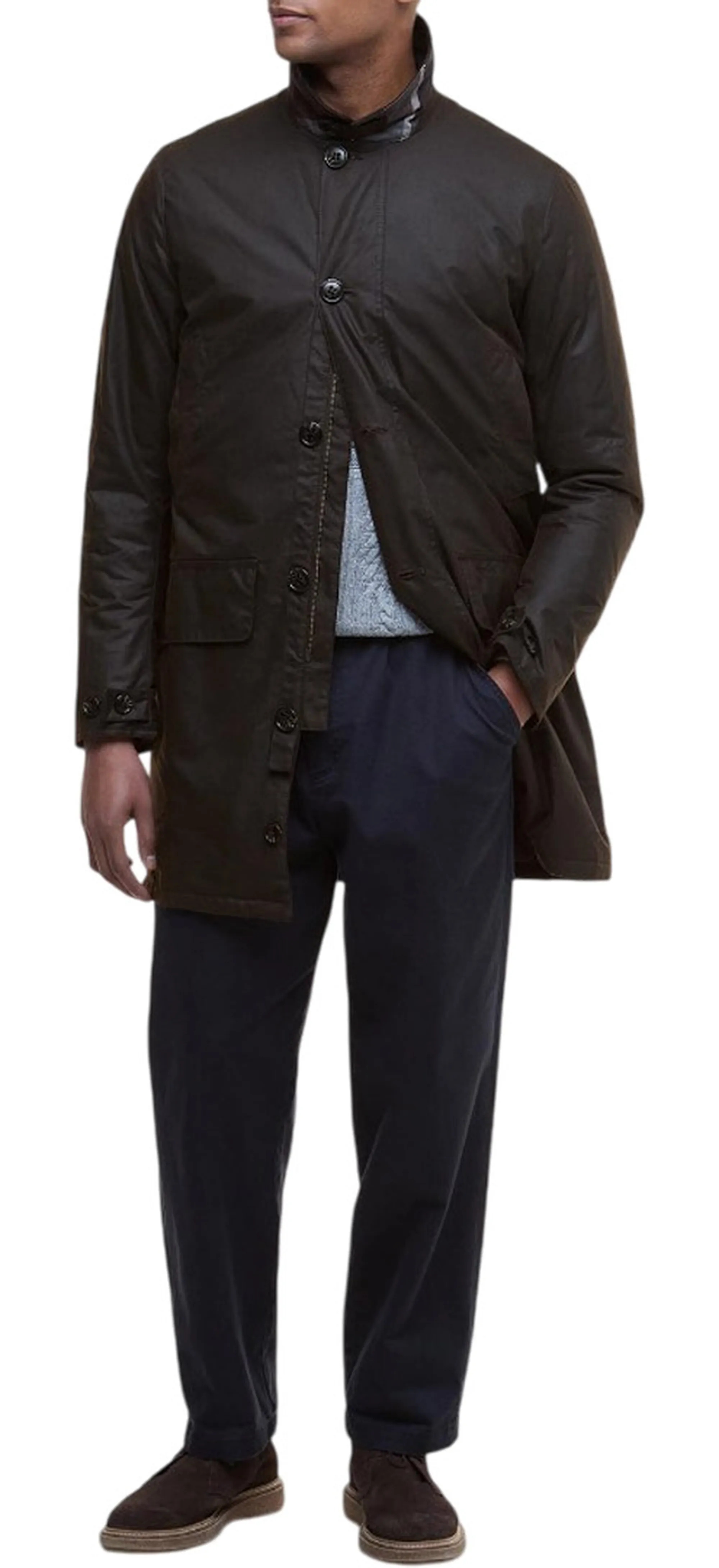 Barbour Trench Mac Wax Marrone Mwx1861 158499