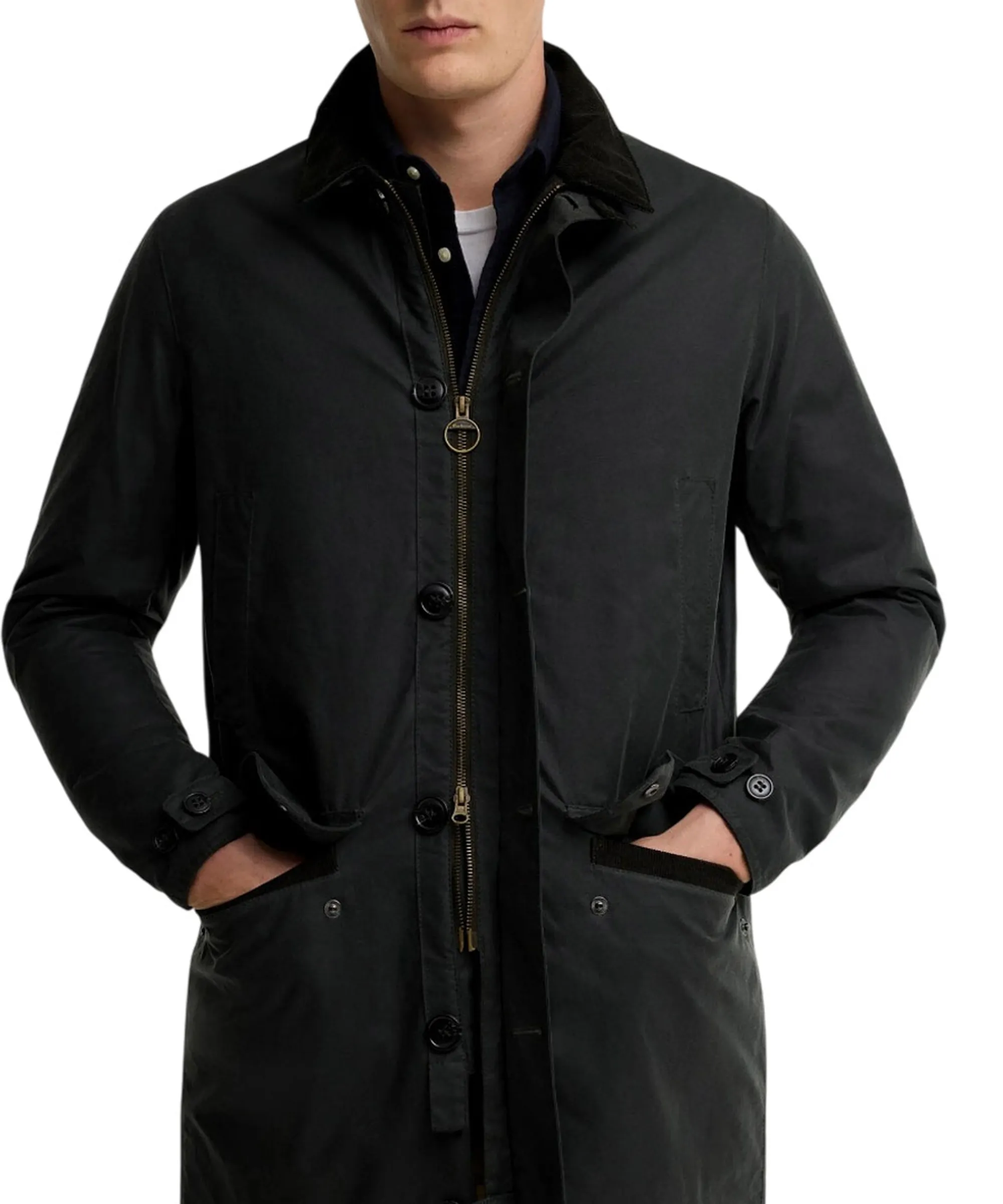 Barbour B'Mac Wax Trench' Sage Mwx1861 196090