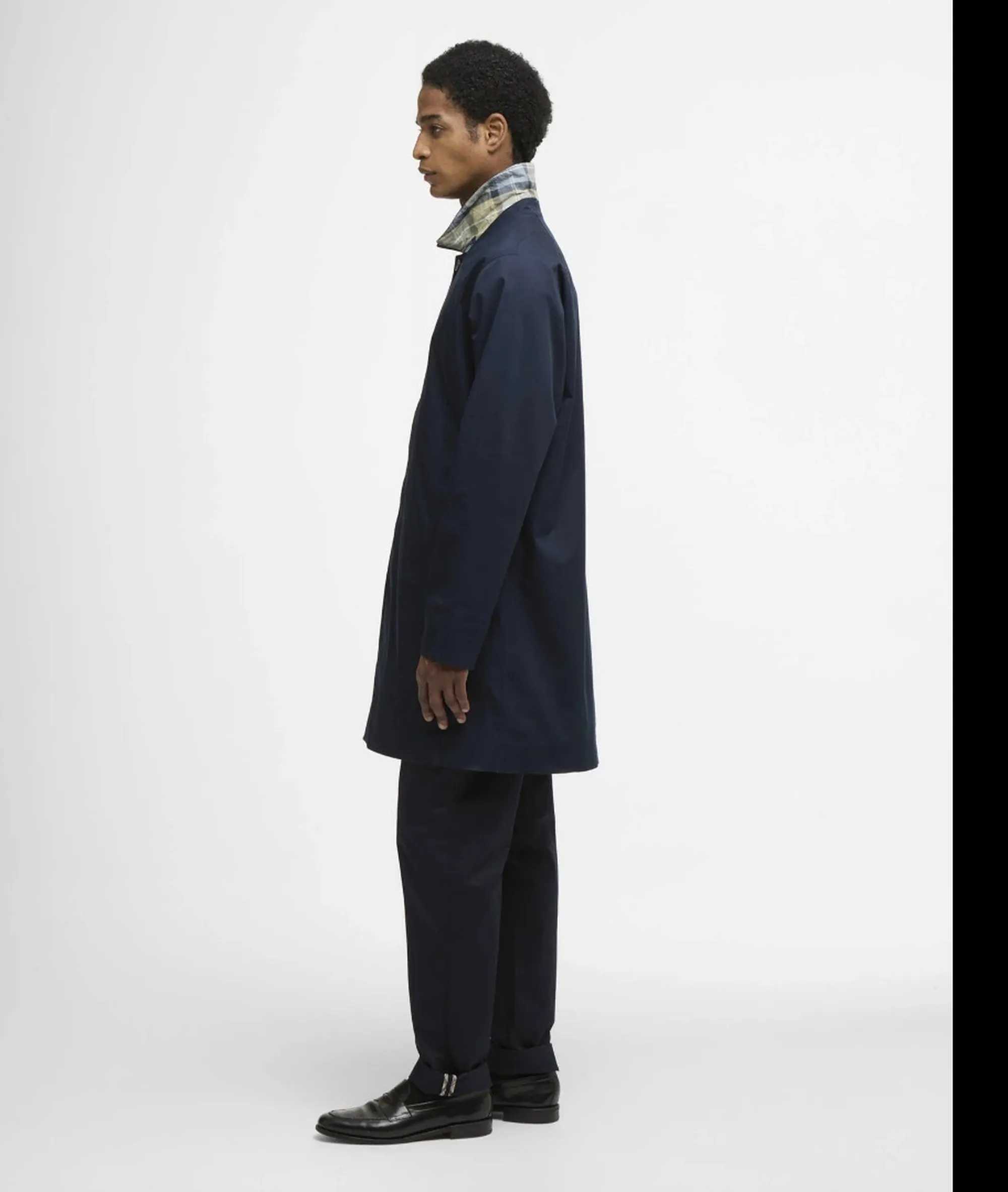 Barbour Trench Rokig Blu Mwb0856 176094