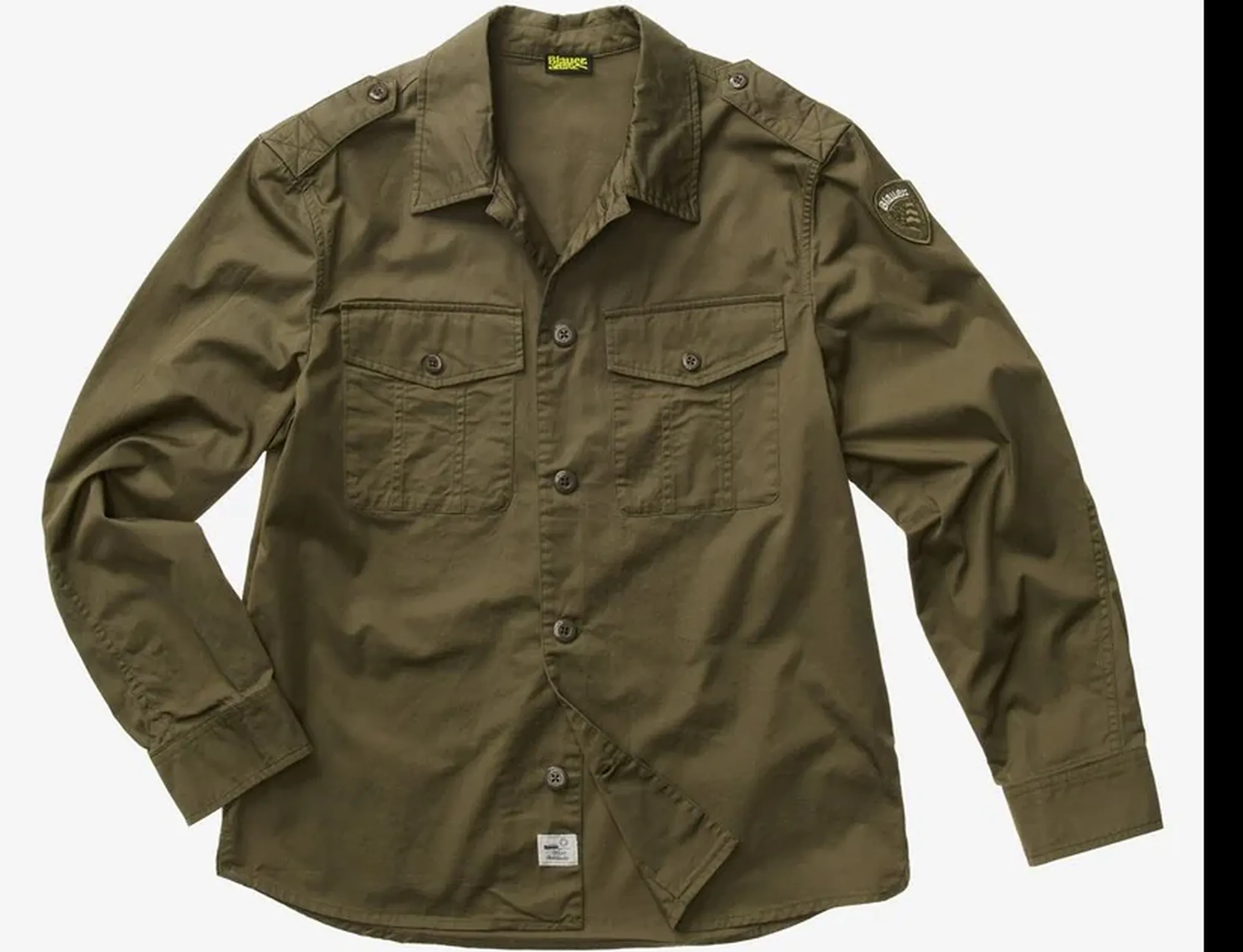 Blauer B'Langley Shirt' Green 26Sblus01358 178737