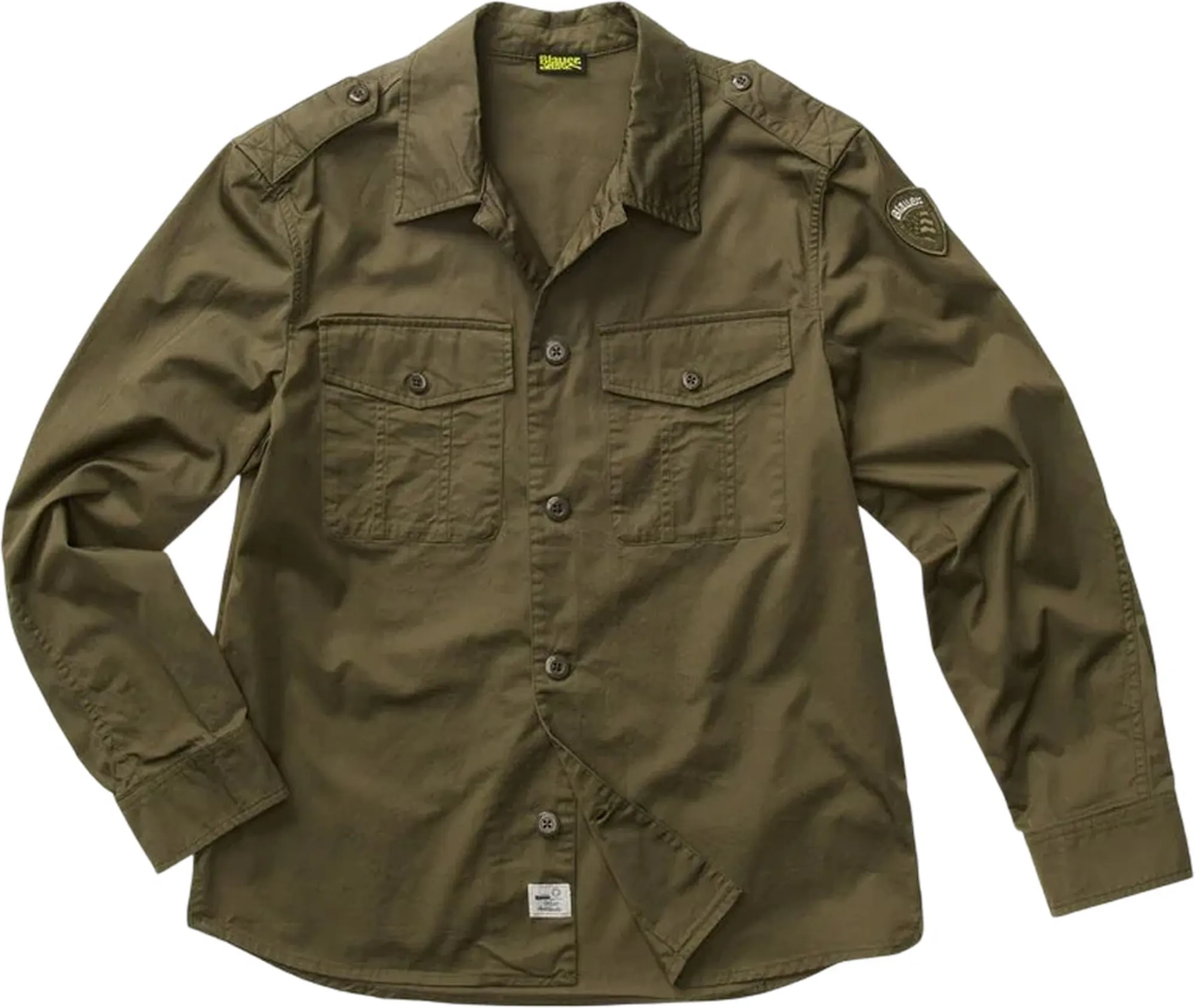 Blauer B'Langley Shirt' Green 26Sblus01358 178926