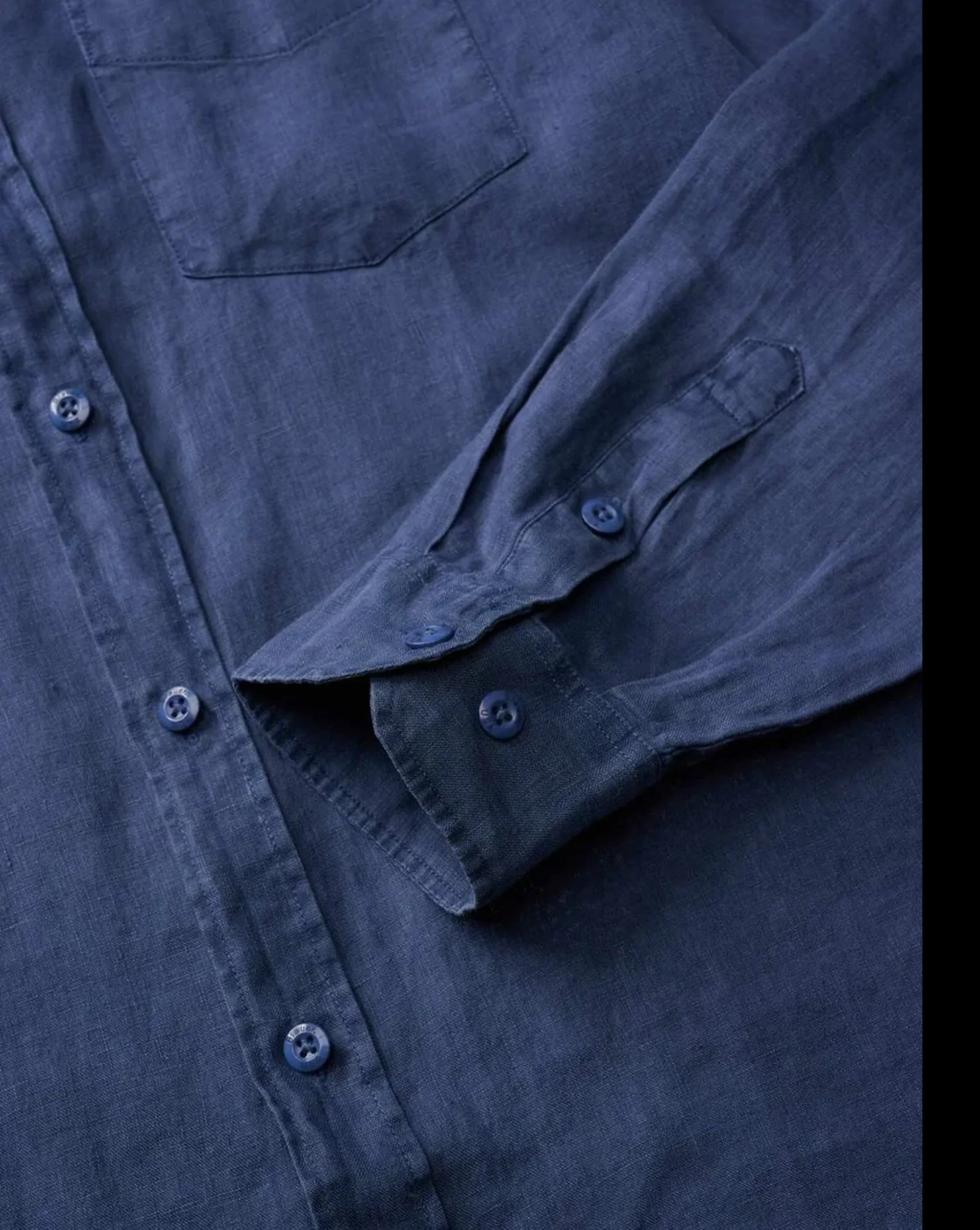 Blauer B'Camicia Swan Dyed' Indigo 26Sblus01128 178766