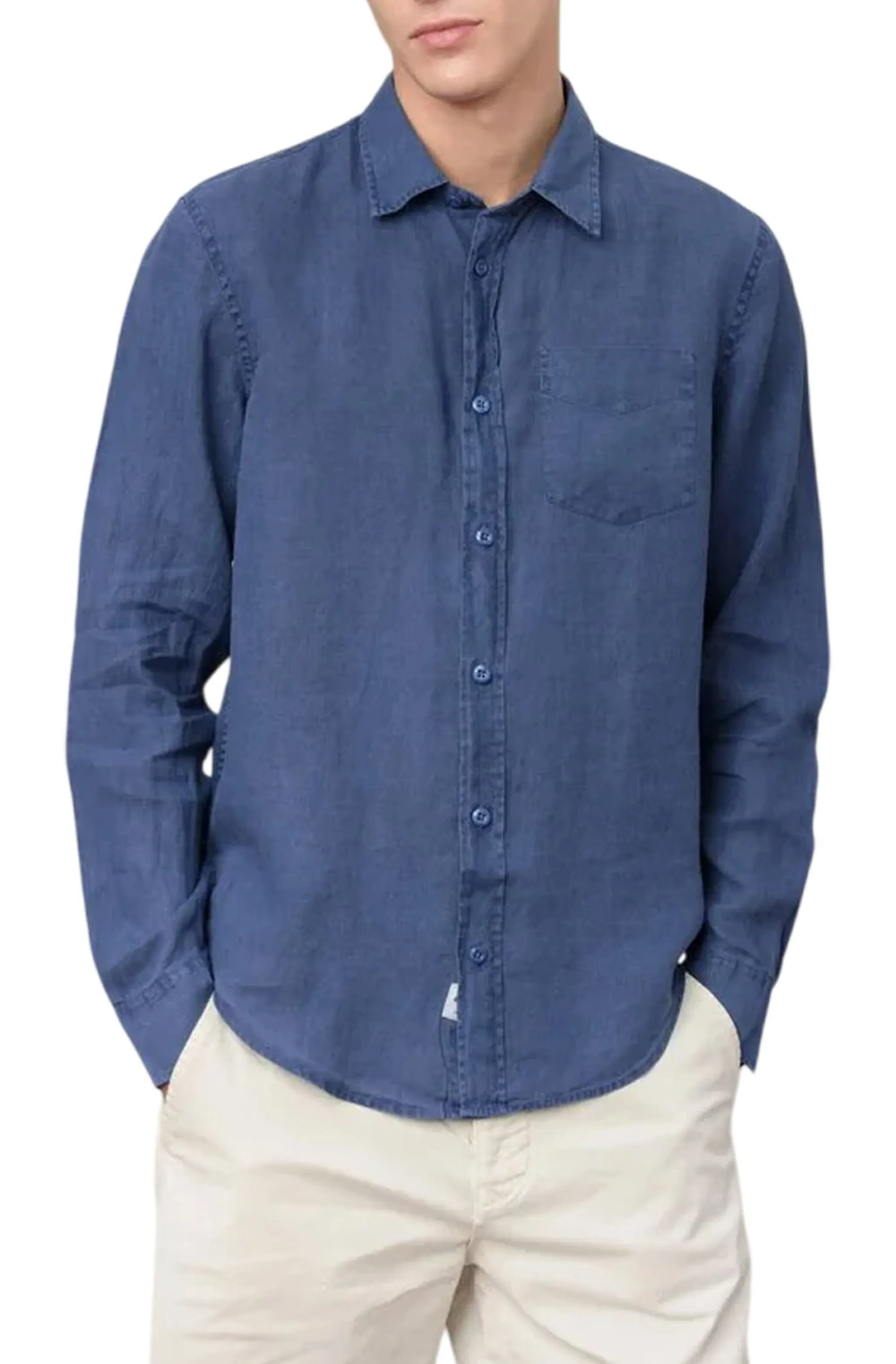 Blauer Camicia Swan Dyed Indaco 26Sblus01128 178936