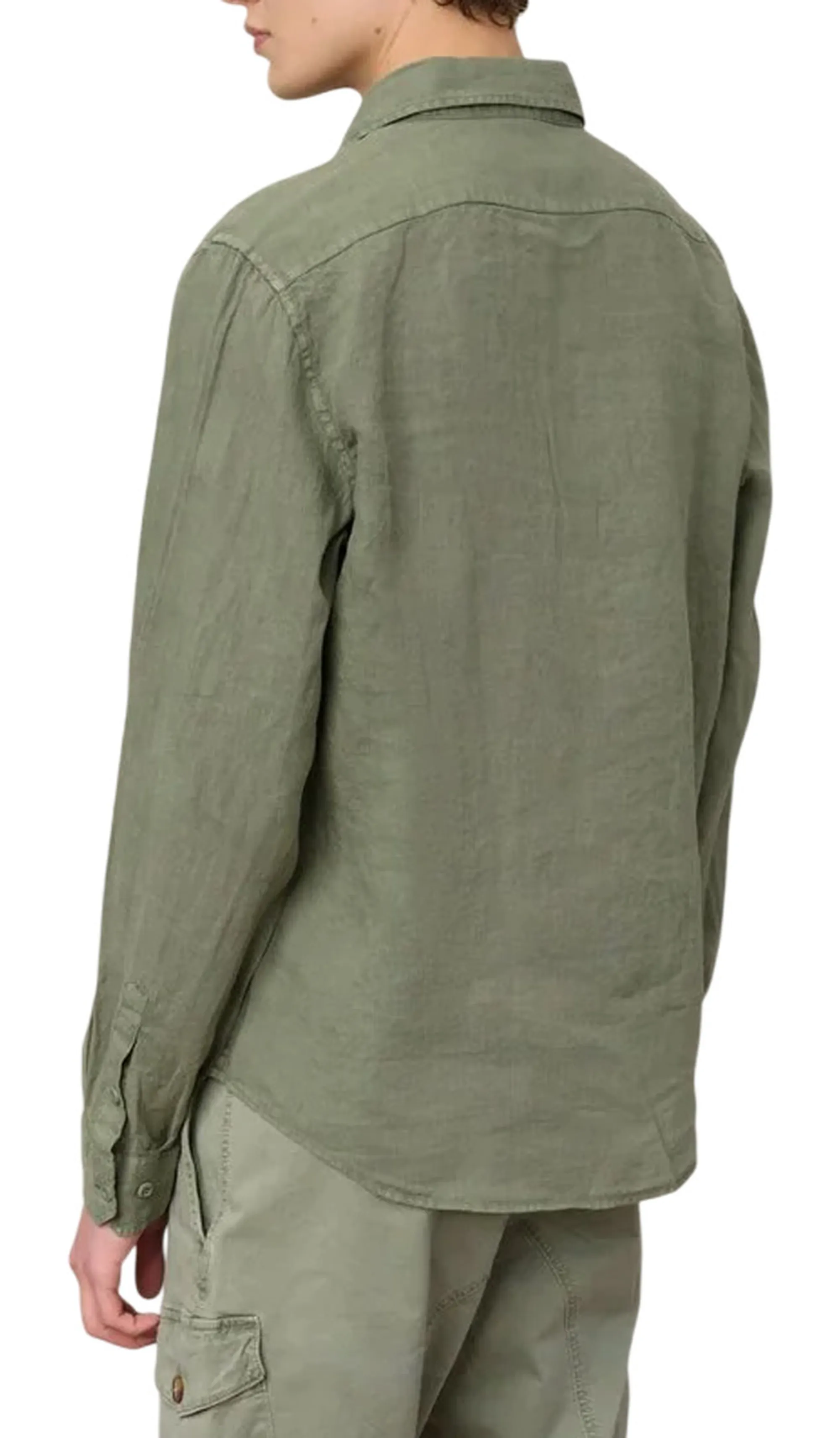 Blauer Camicia Swan Dyed Oliva 26Sblus01128 178928