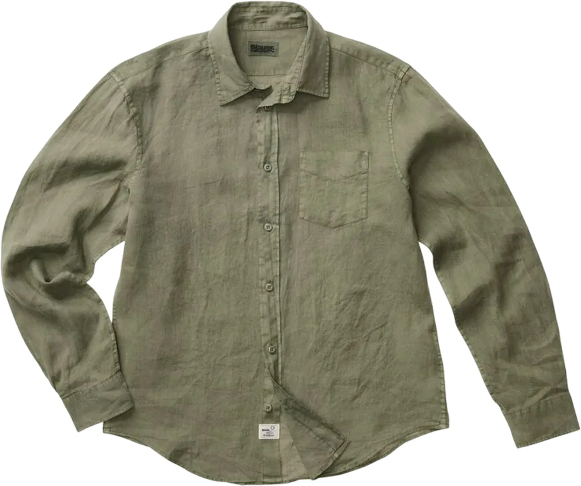 Blauer Camicia Swan Dyed Oliva 26Sblus01128 178935