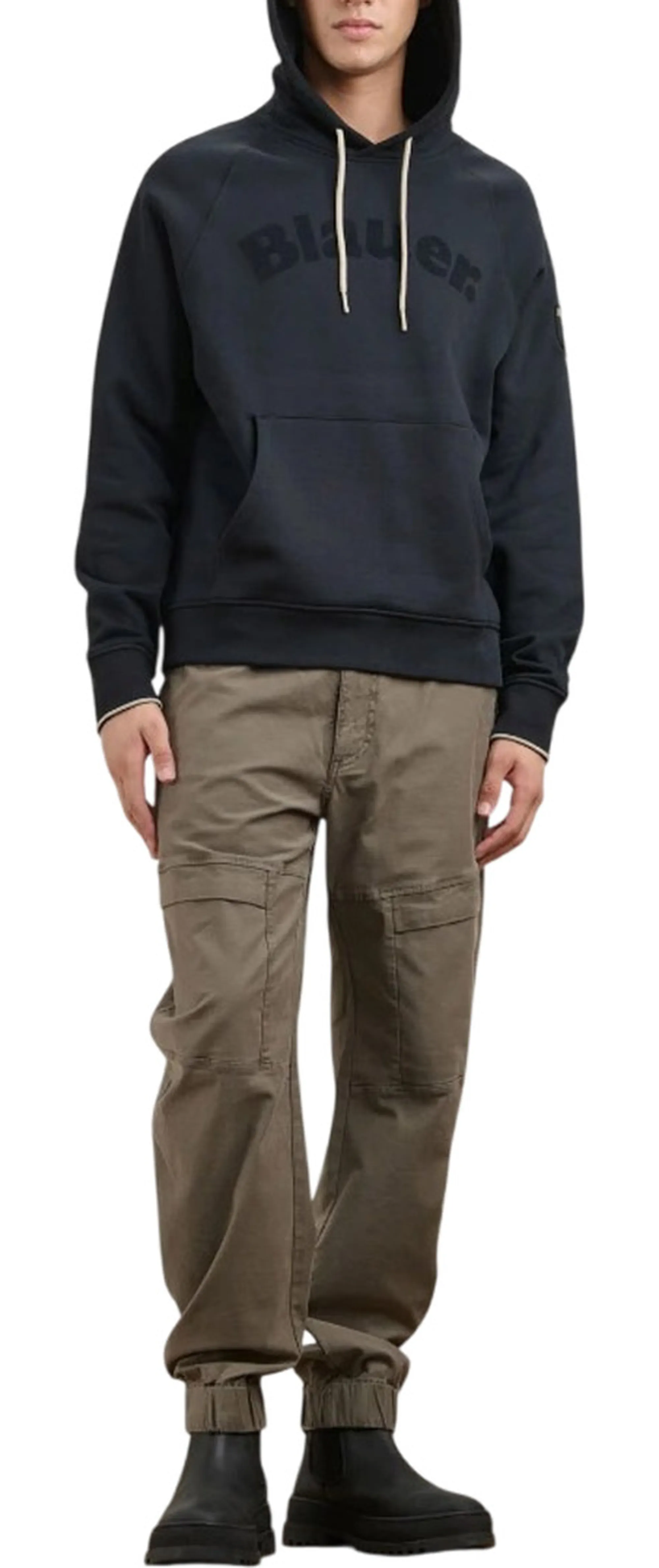 Blauer Felpa Academic Nero 26Wbluf08318 199800