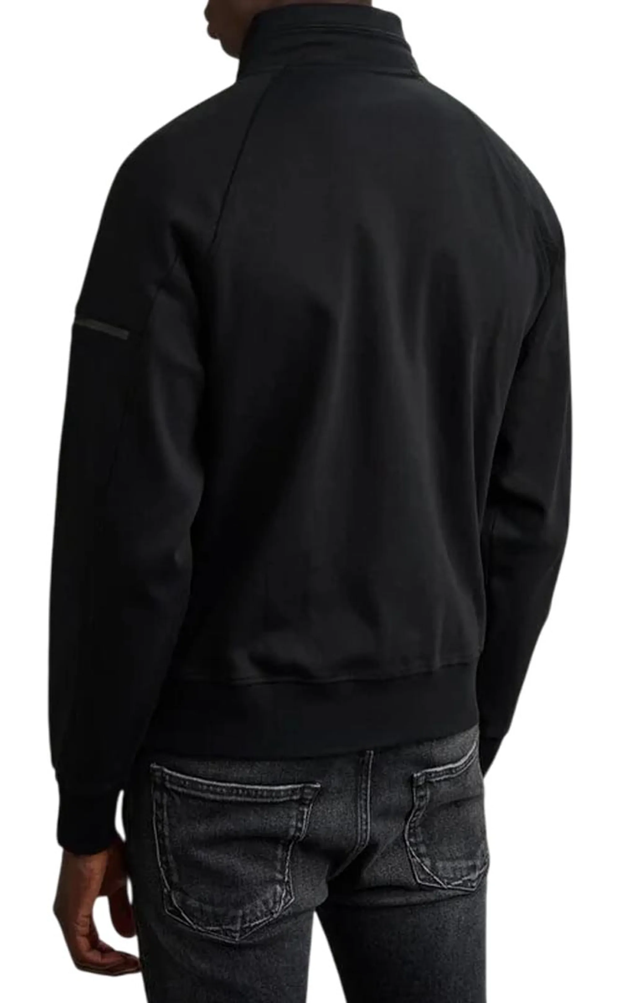 Blauer Felpa Con Cappuccio Nascosto Nelson Nero 25Wbluf01228 168074