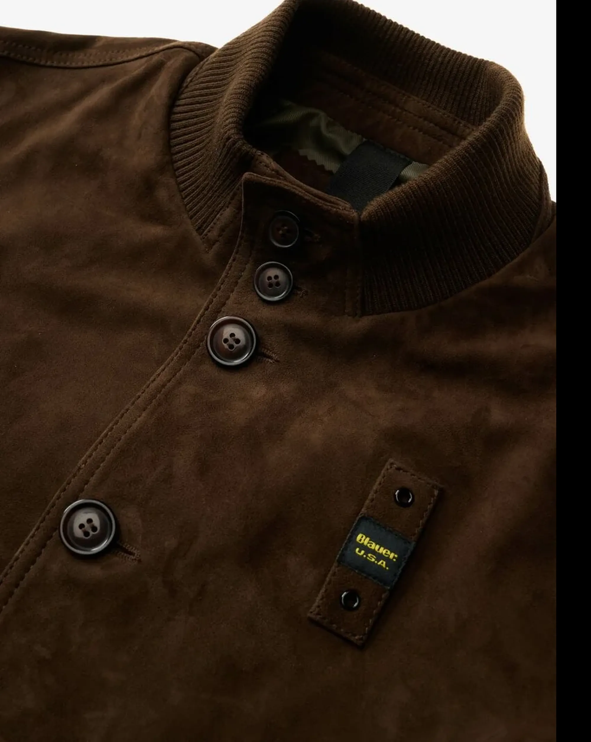 Blauer Giacca Scamosciata Foderata Daver Caffe 26Sblul02435 172489