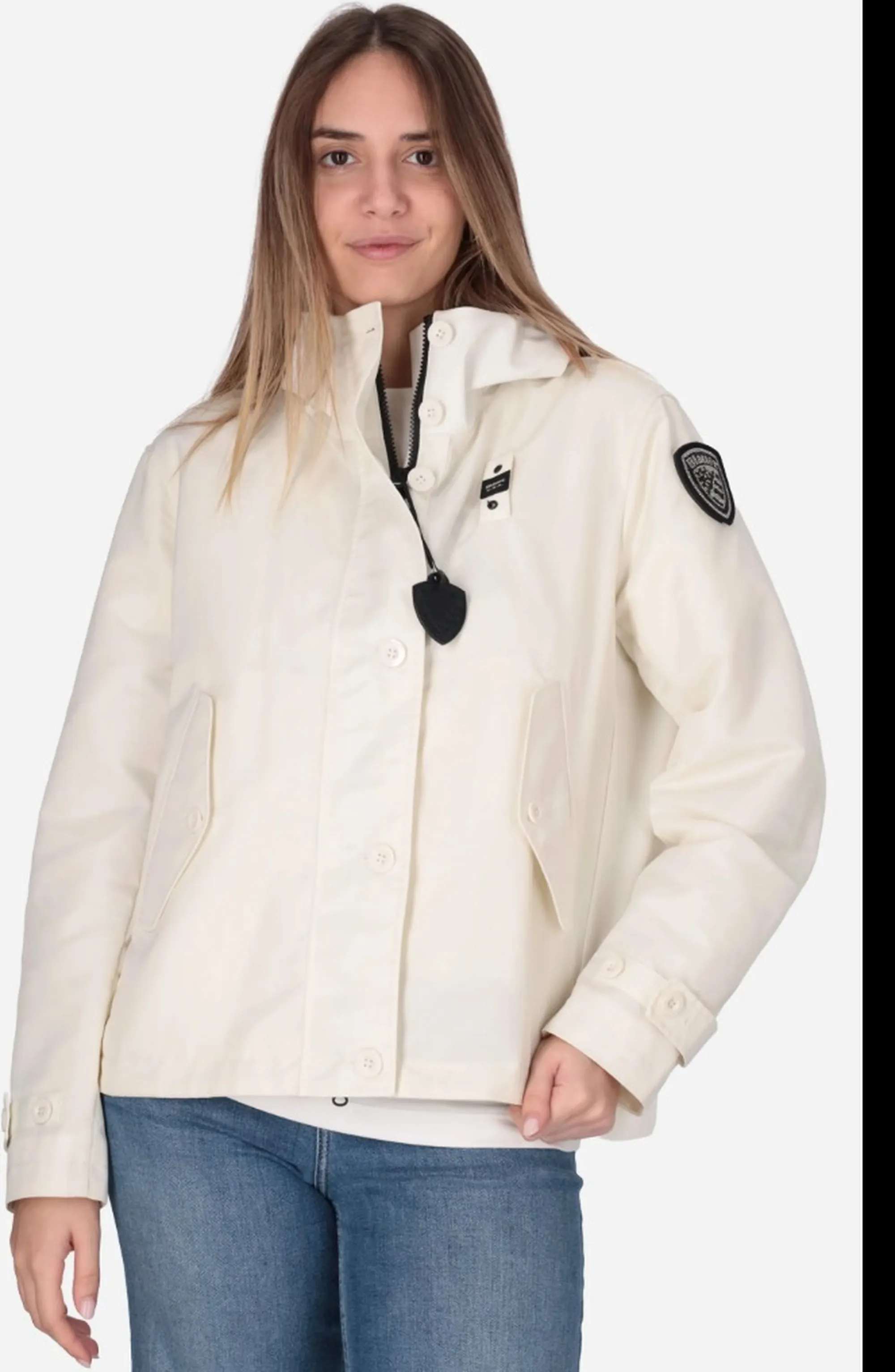 Blauer B'Smooth Fashion Marcella Jacket' White 26Sbldc01219 172499
