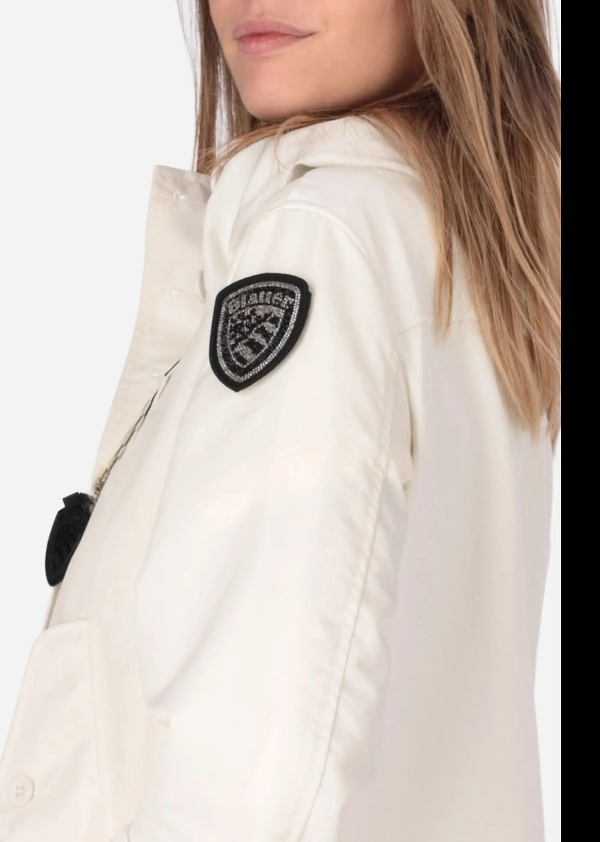 Blauer B'Smooth Fashion Marcella Jacket' White 26Sbldc01219 172501