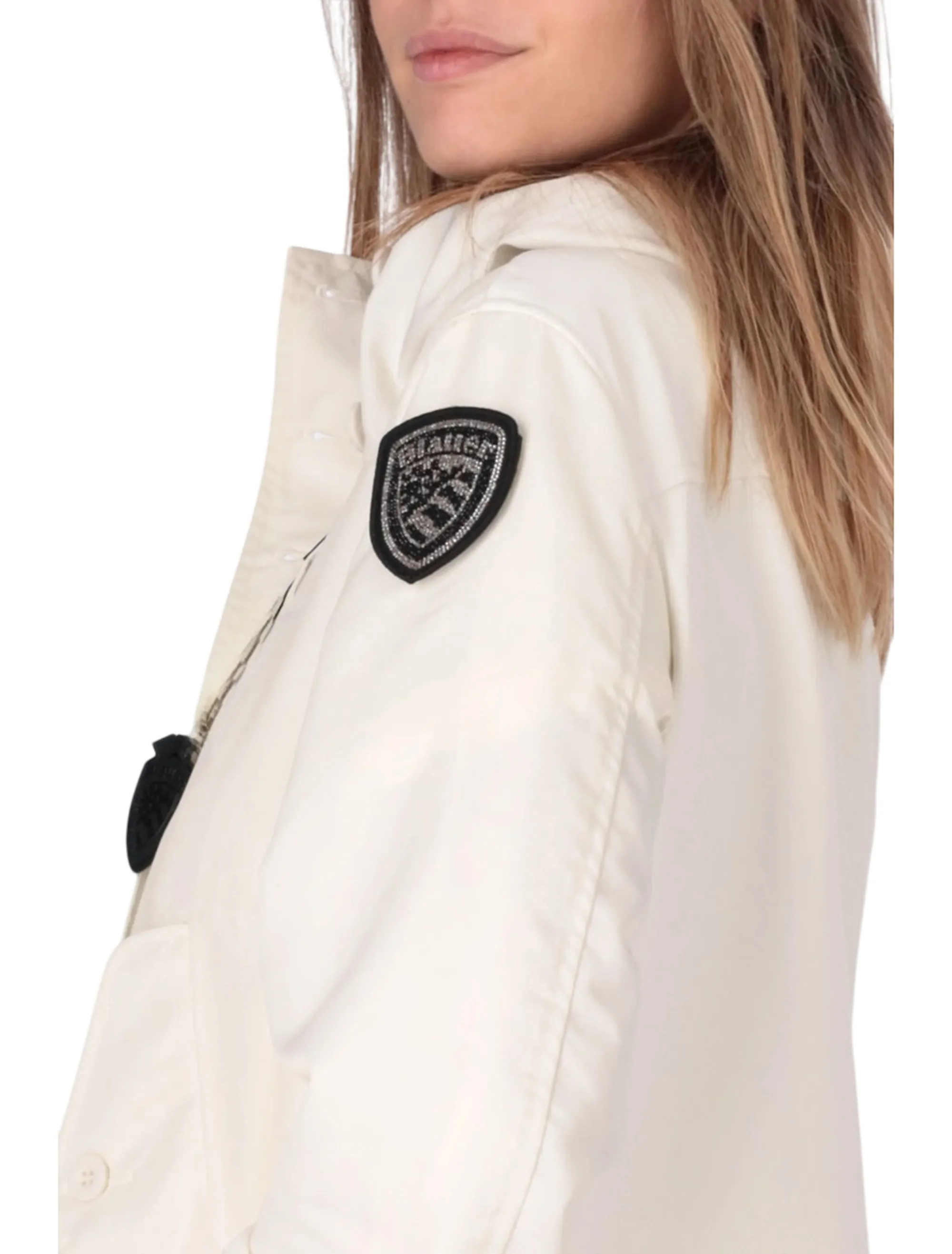 Blauer B'Smooth Fashion Marcella Jacket' White 26Sbldc01219 176508