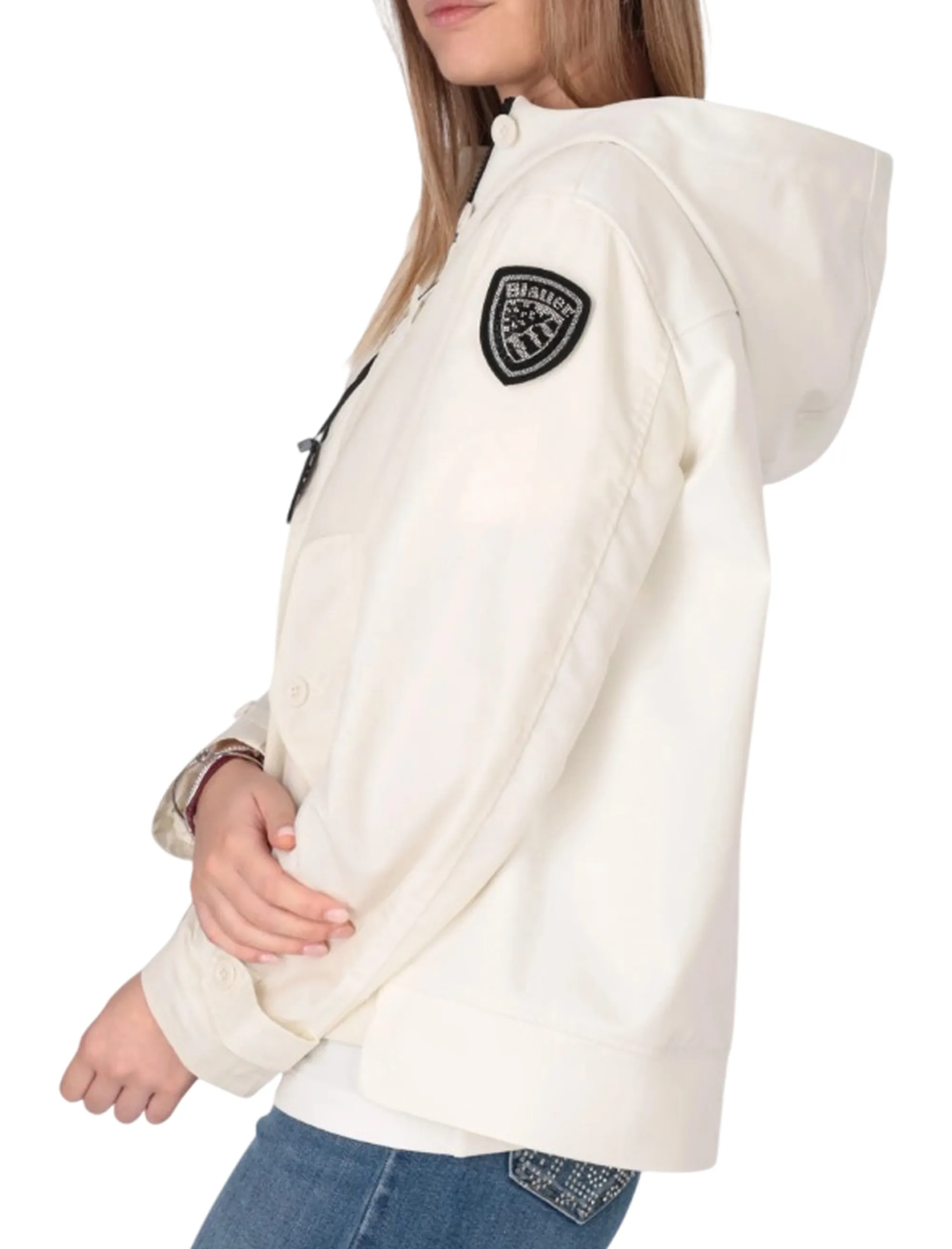 Blauer B'Smooth Fashion Marcella Jacket' White 26Sbldc01219 176510