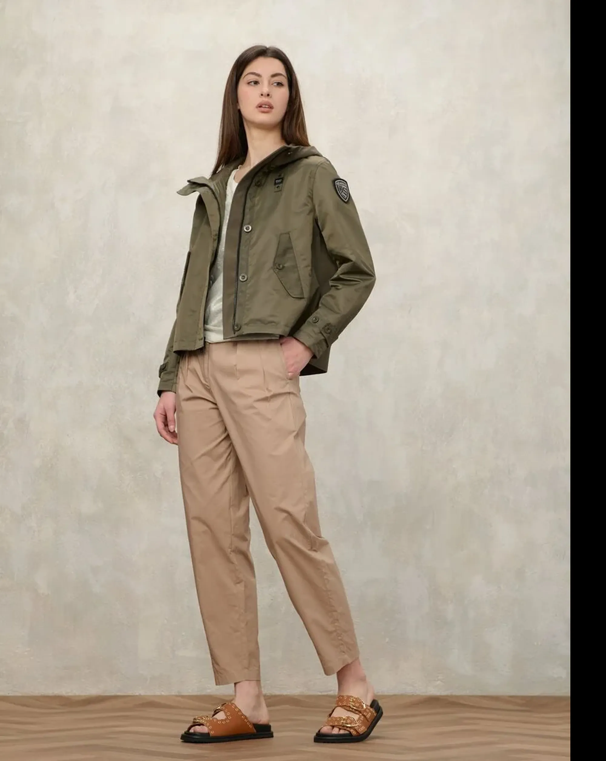 Blauer B'Smooth Fashion Marcella Jacket' Green 26Sbldc01219 172504