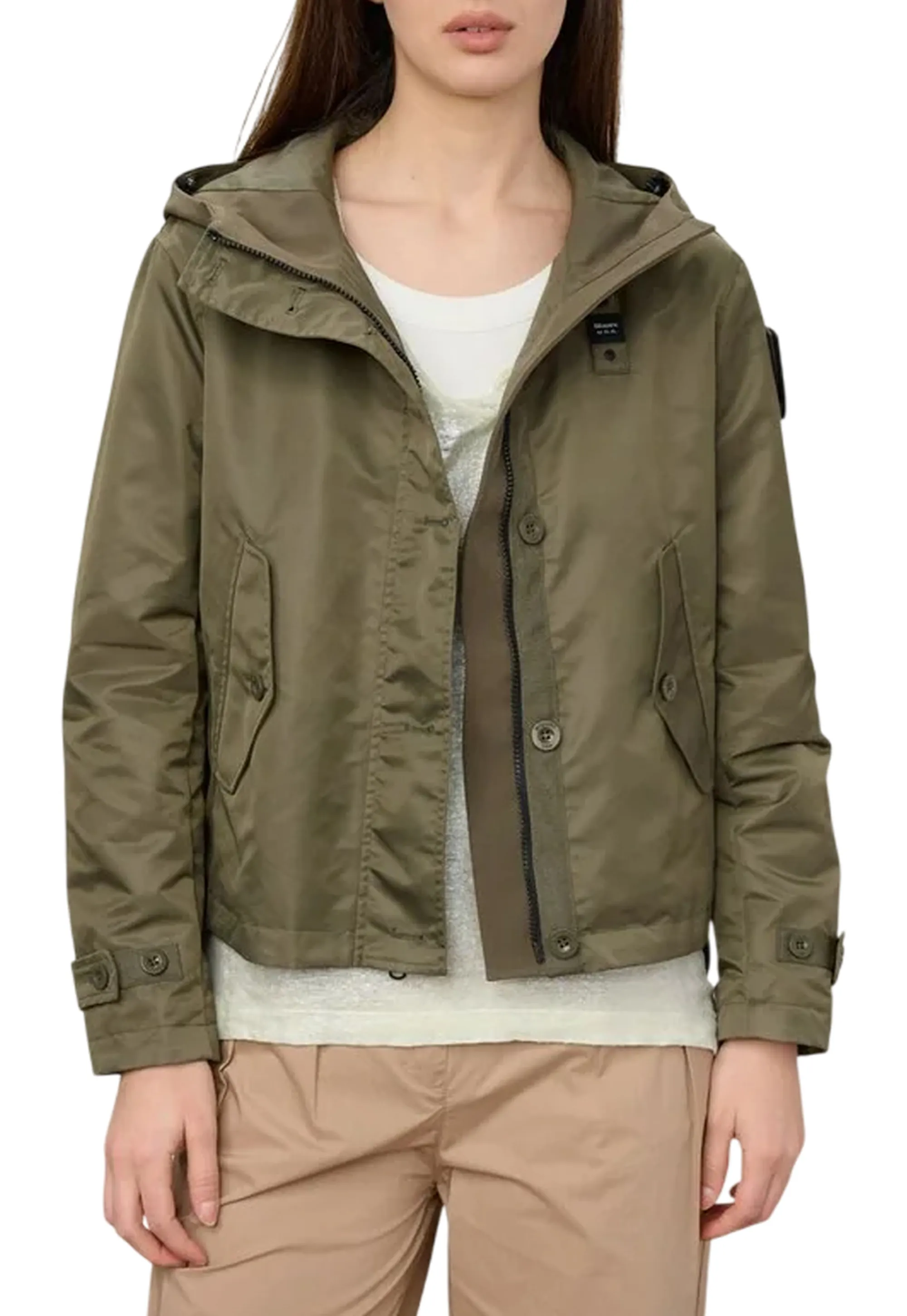 Blauer B'Smooth Fashion Marcella Jacket' Green 26Sbldc01219 176511