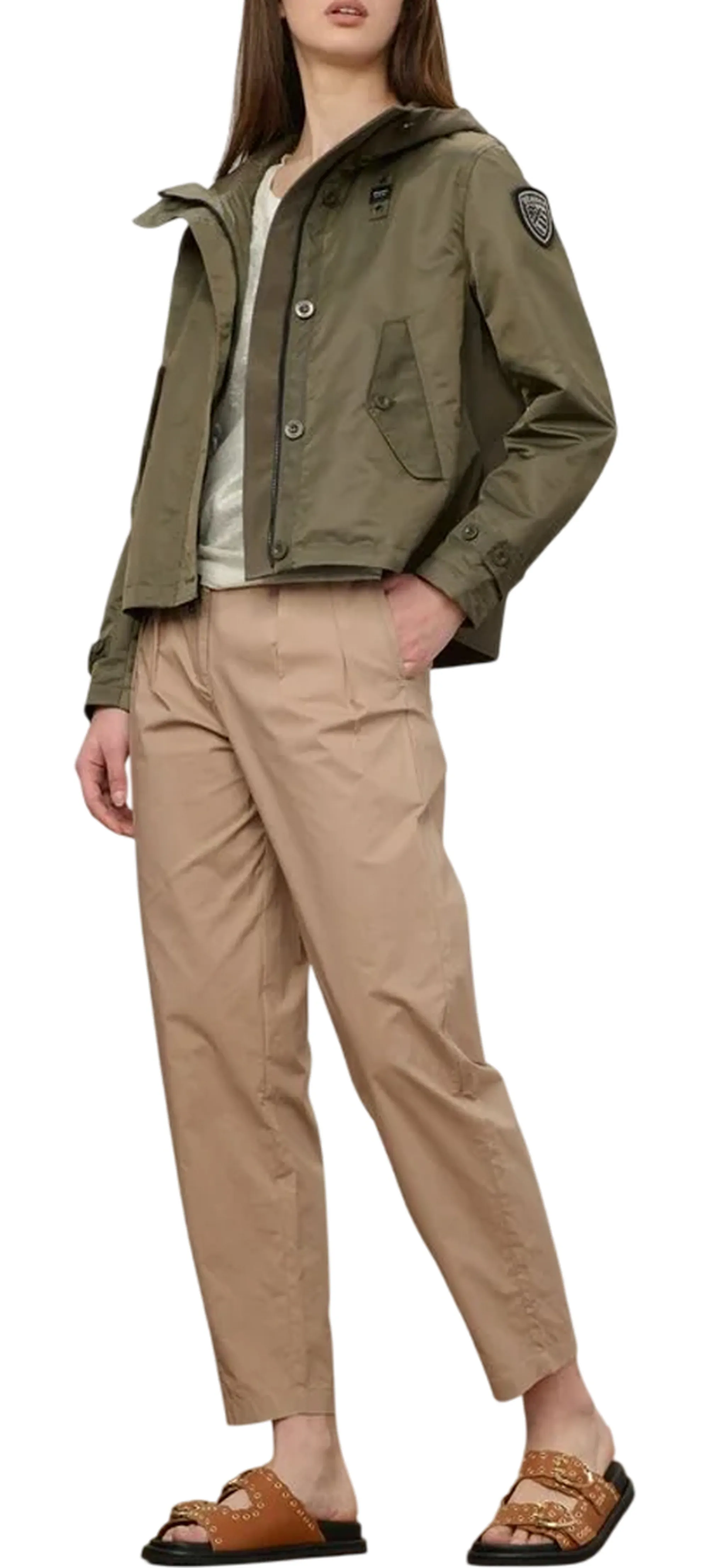 Blauer B'Smooth Fashion Marcella Jacket' Green 26Sbldc01219 176513